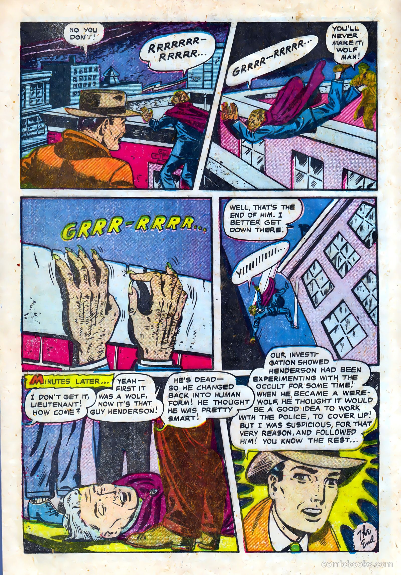 Strange Mysteries #21 (1955) — page 16 of 36