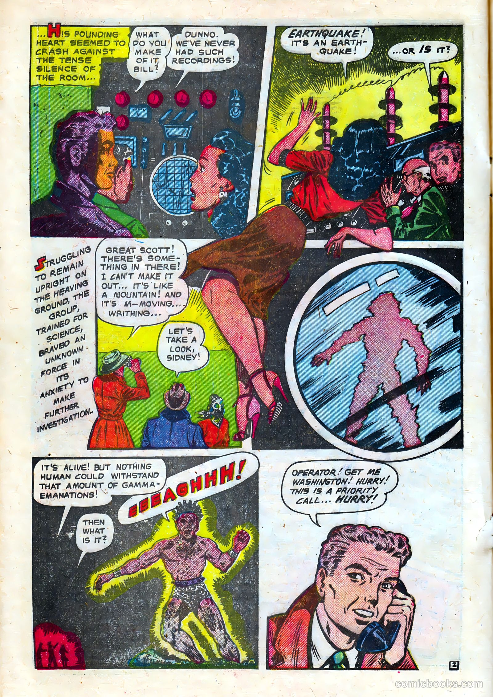 Strange Mysteries #21 (1955) — page 20 of 36