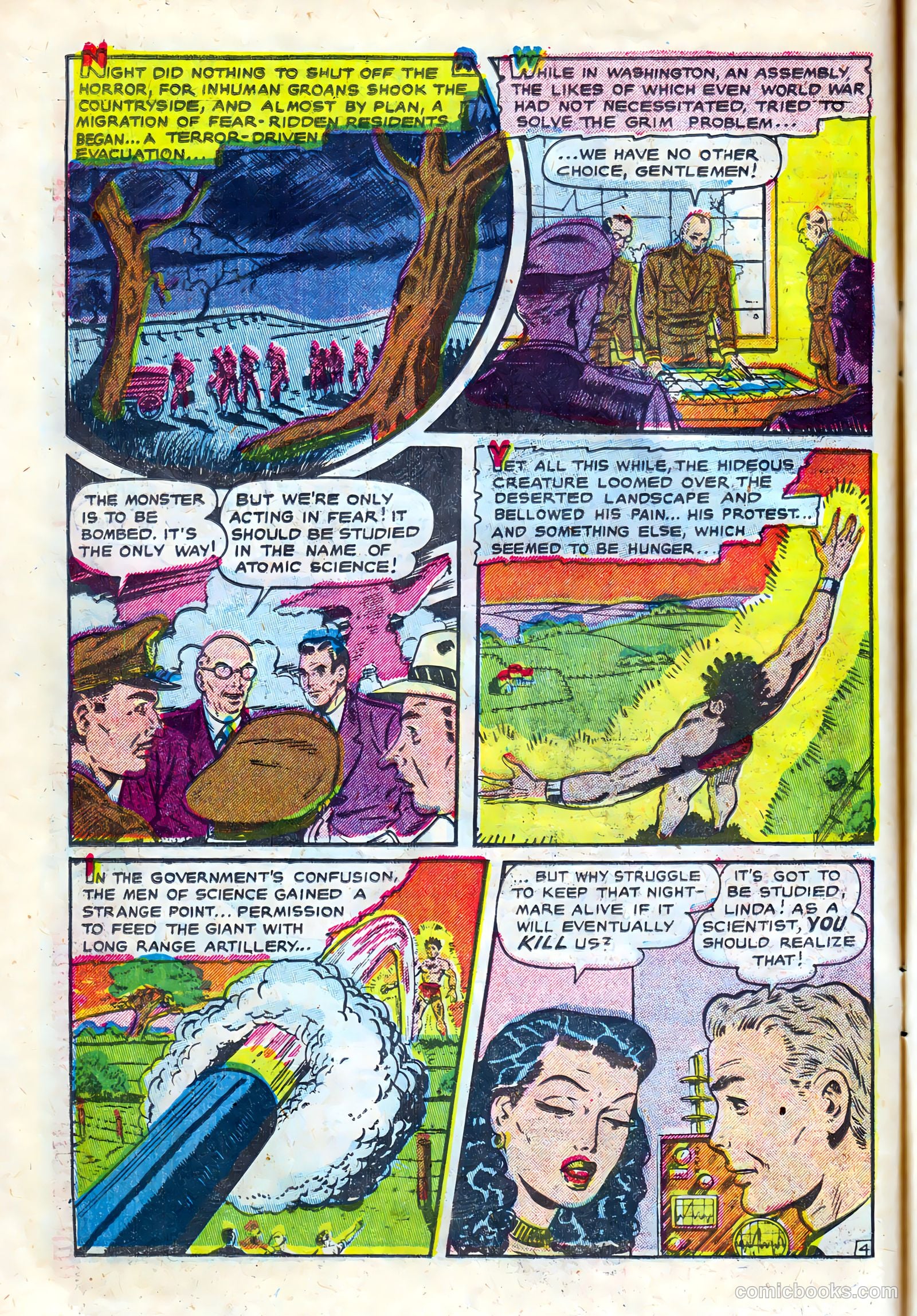 Strange Mysteries #21 (1955) — page 22 of 36