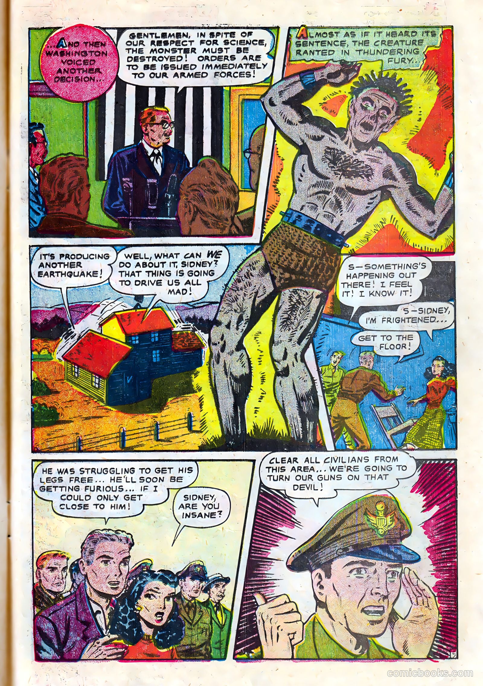 Strange Mysteries #21 (1955) — page 23 of 36