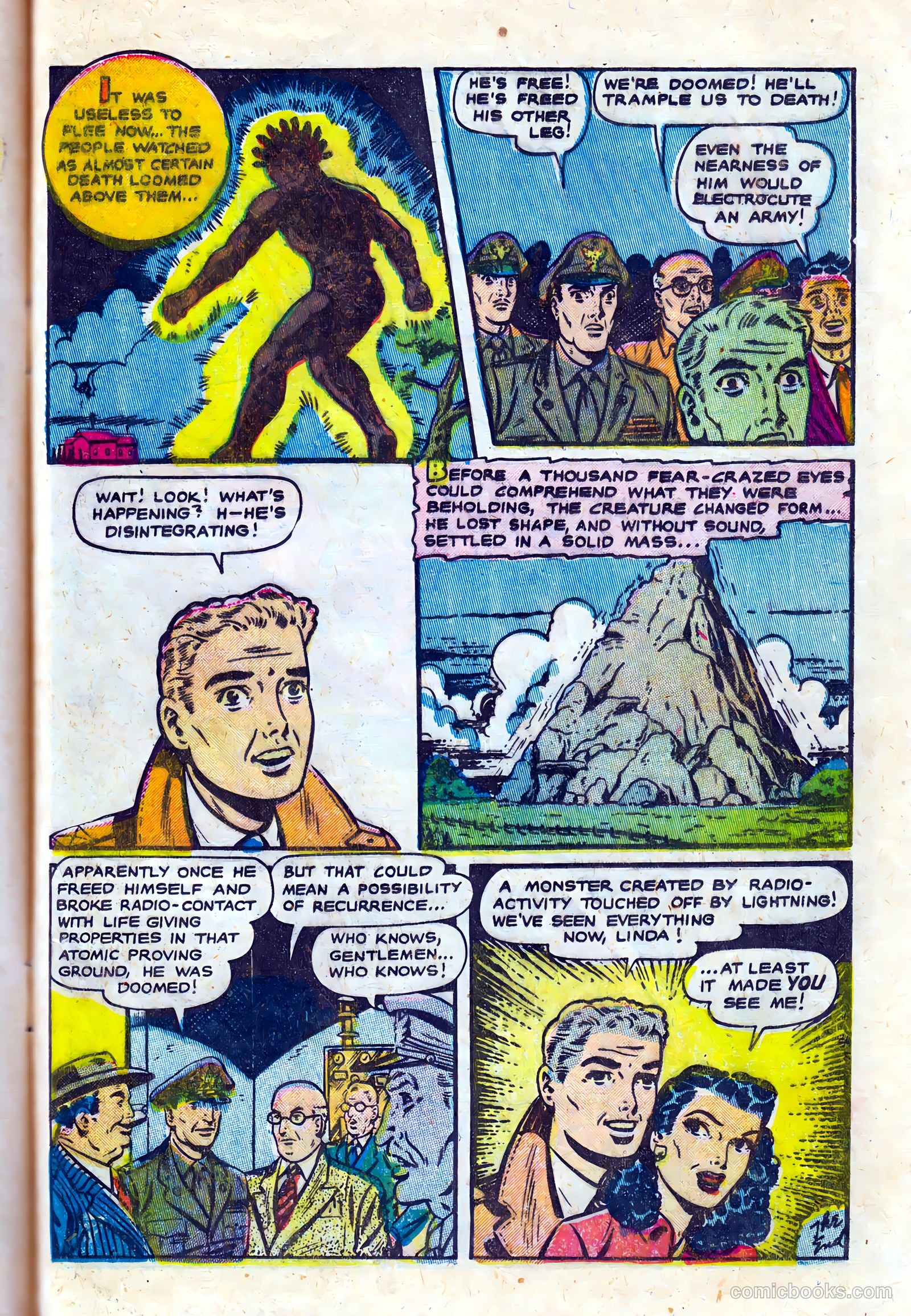 Strange Mysteries #21 (1955) — page 25 of 36