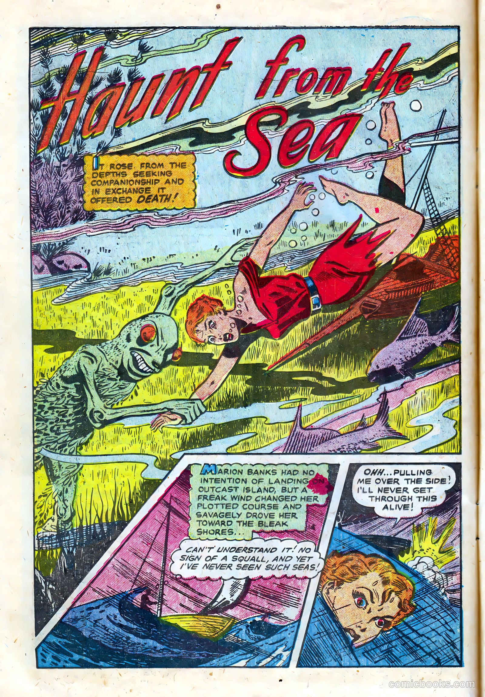 Strange Mysteries #21 (1955) — page 26 of 36