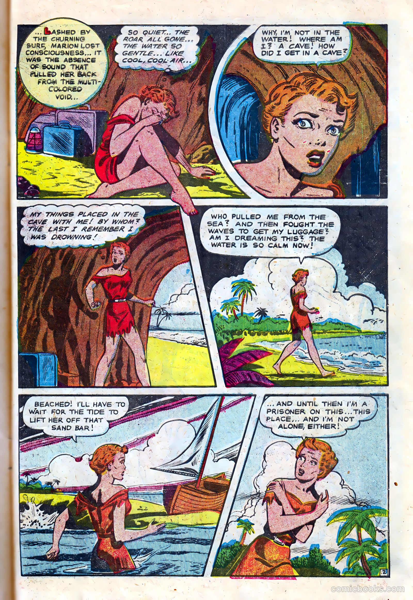 Strange Mysteries #21 (1955) — page 27 of 36