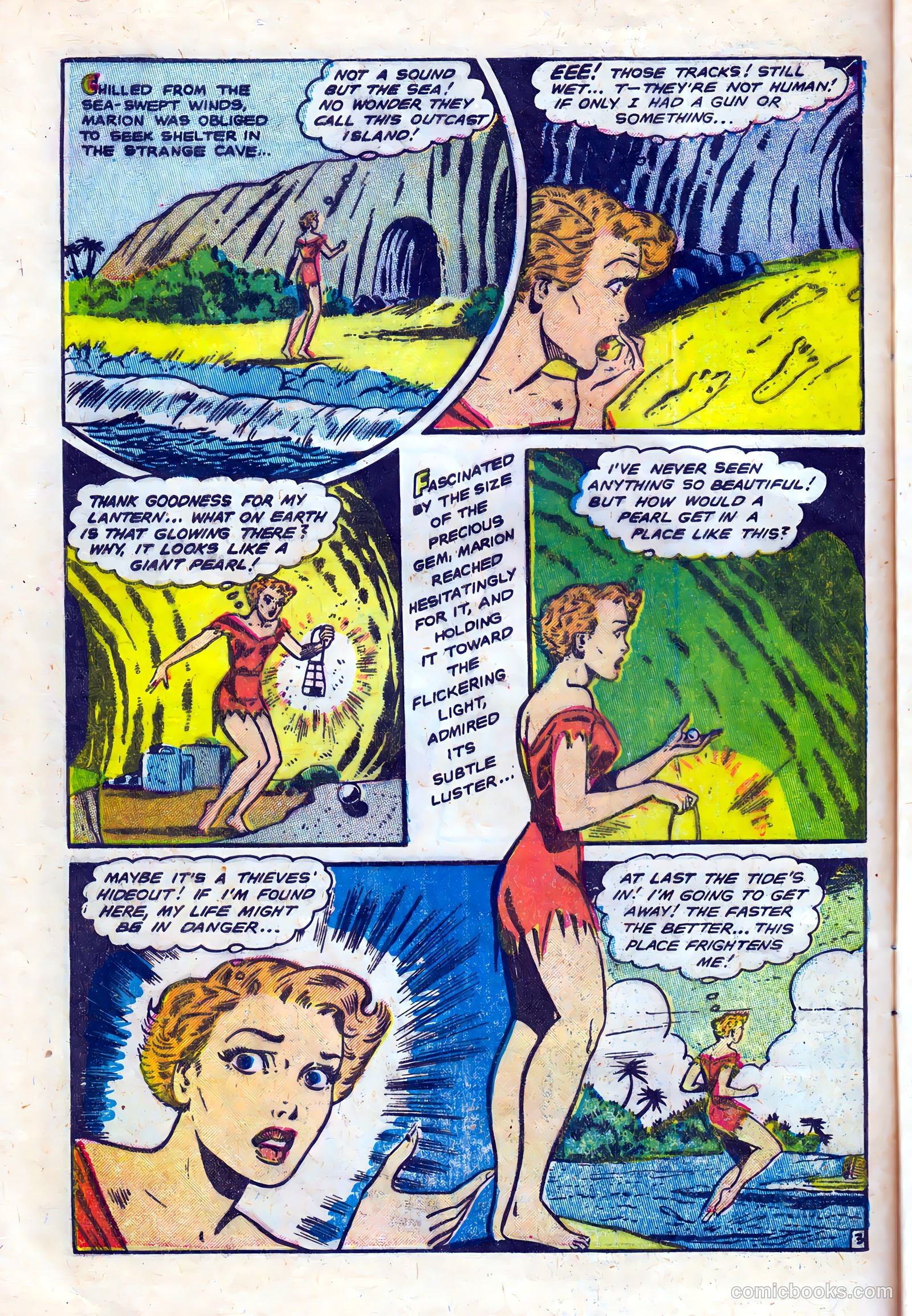 Strange Mysteries #21 (1955) — page 28 of 36