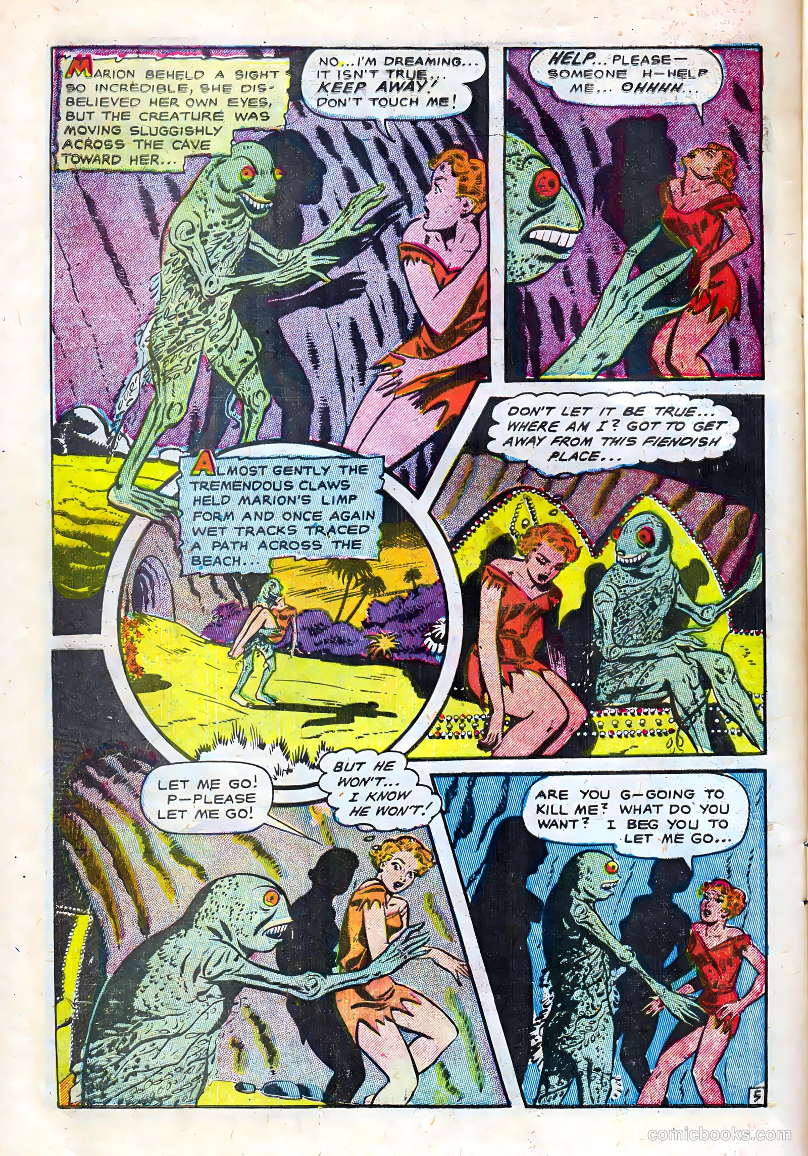 Strange Mysteries #21 (1955) — page 30 of 36