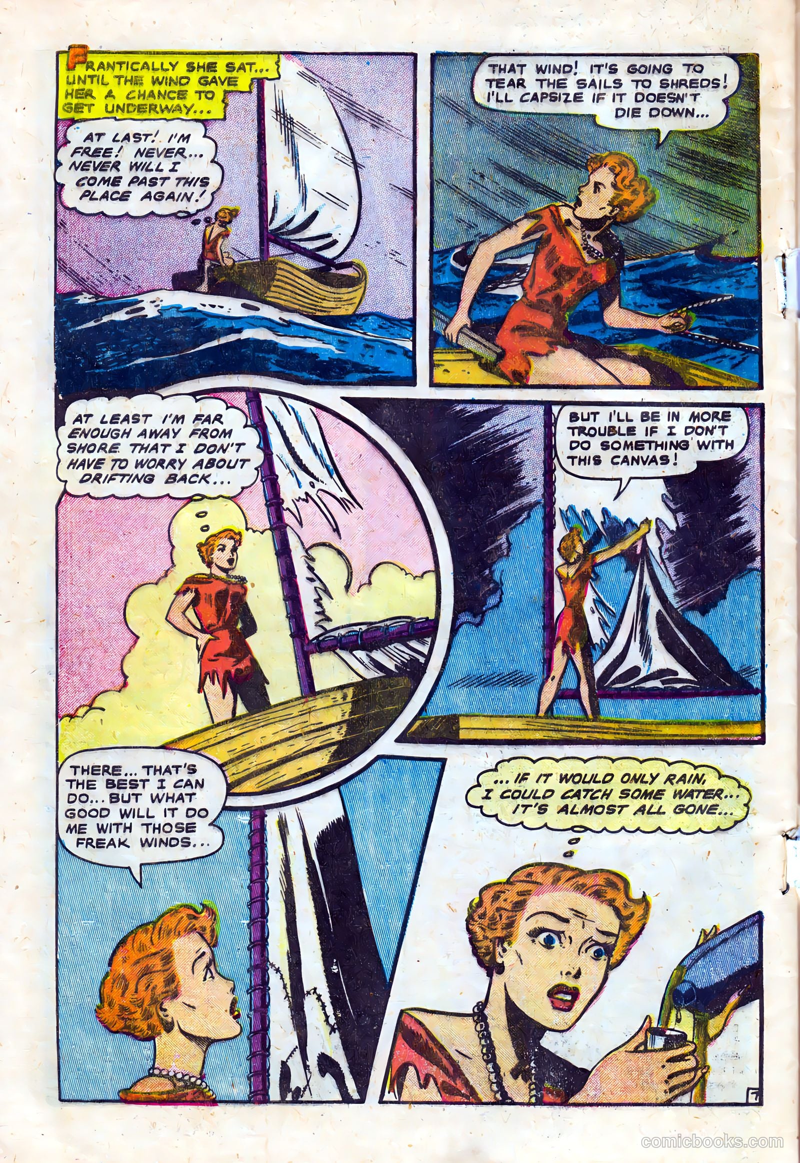 Strange Mysteries #21 (1955) — page 32 of 36