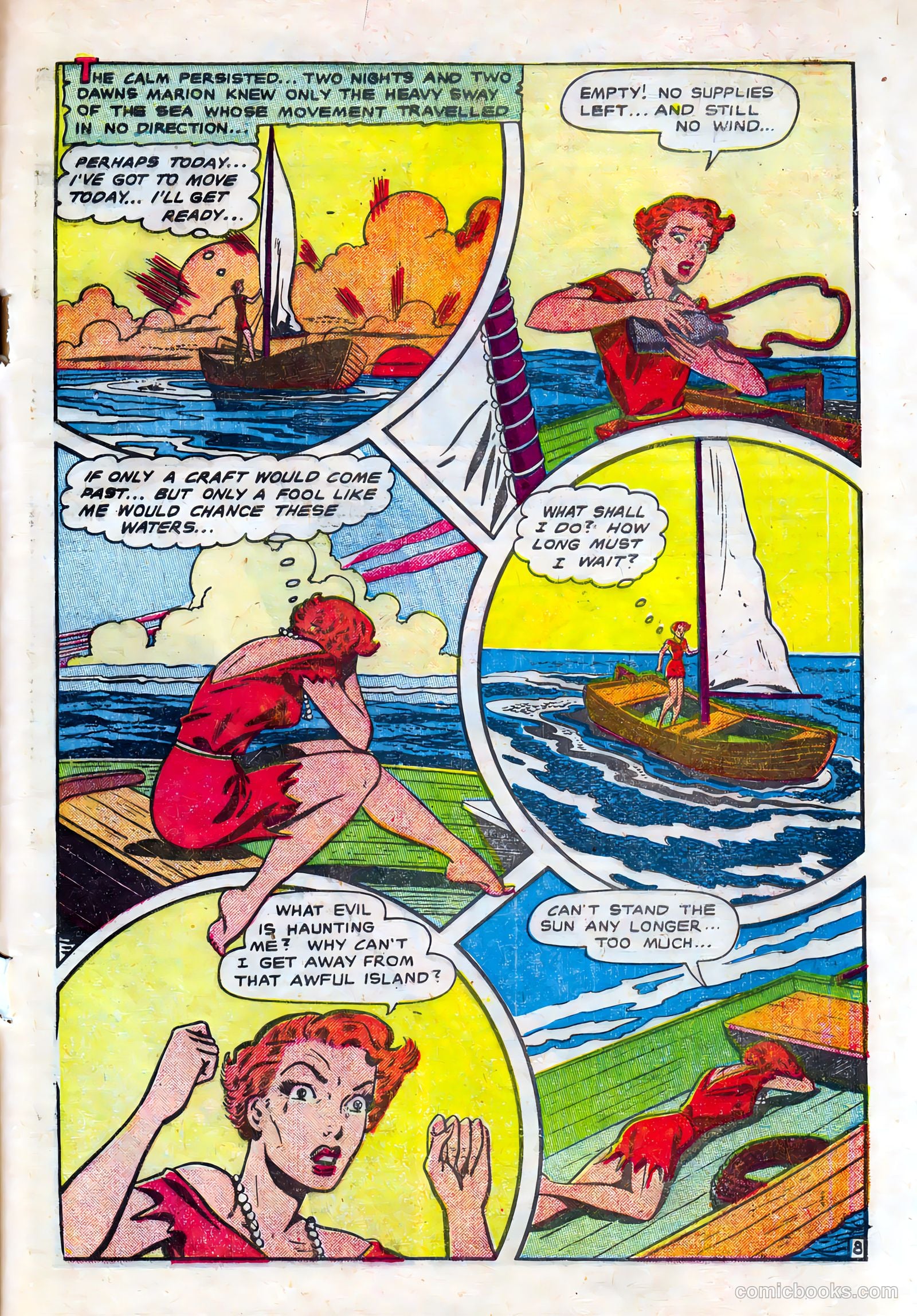 Strange Mysteries #21 (1955) — page 33 of 36