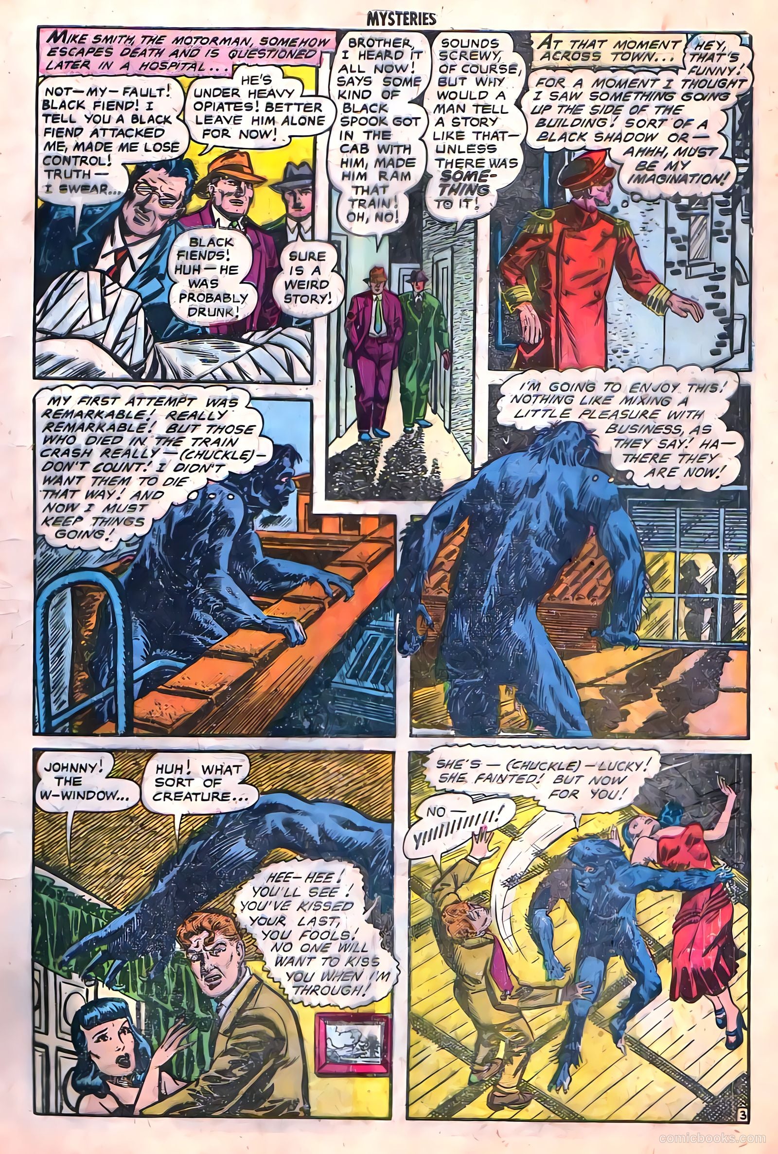 Strange Mysteries #3 (1953) — page 5 of 36