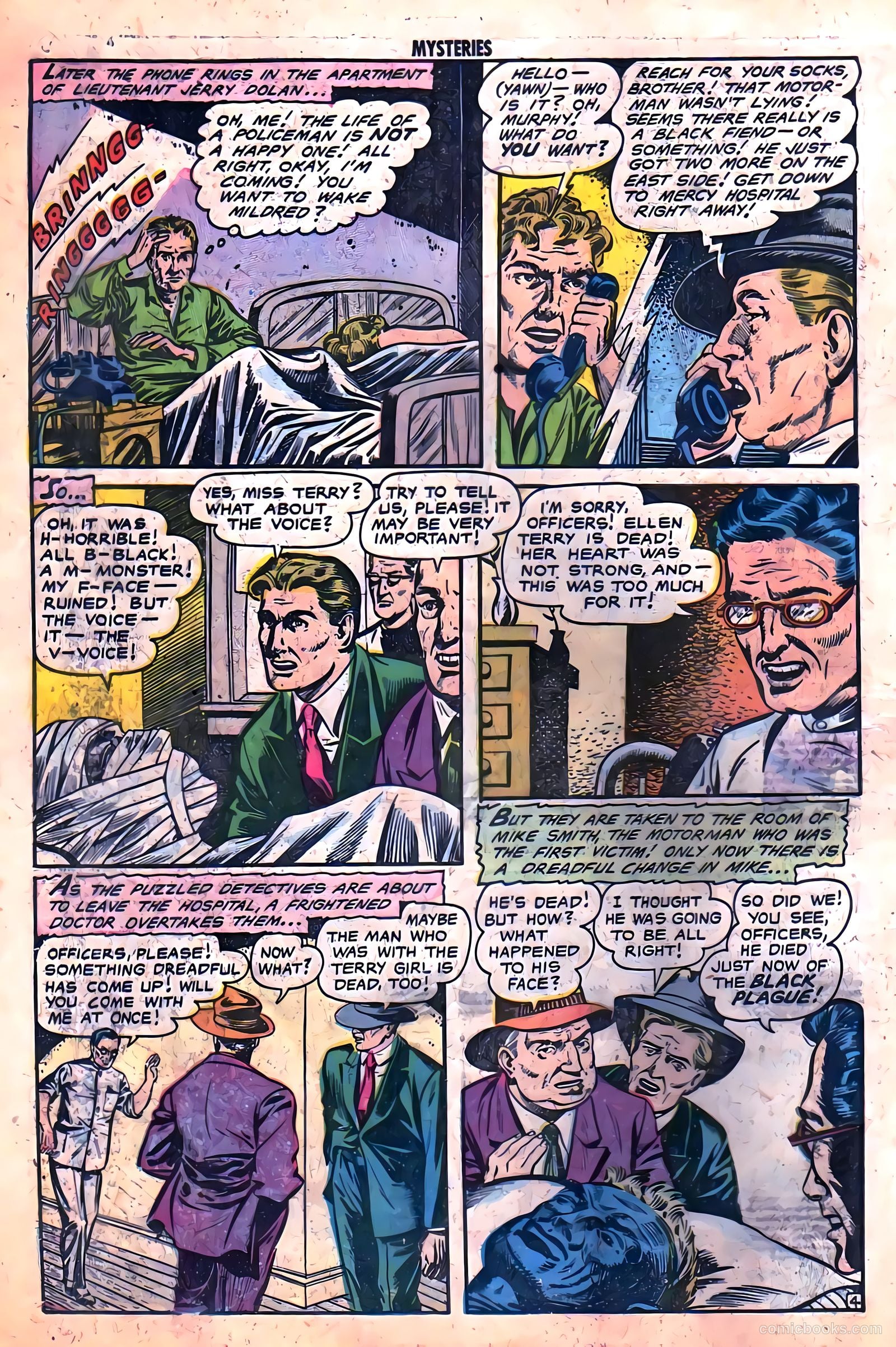 Strange Mysteries #3 (1953) — page 6 of 36