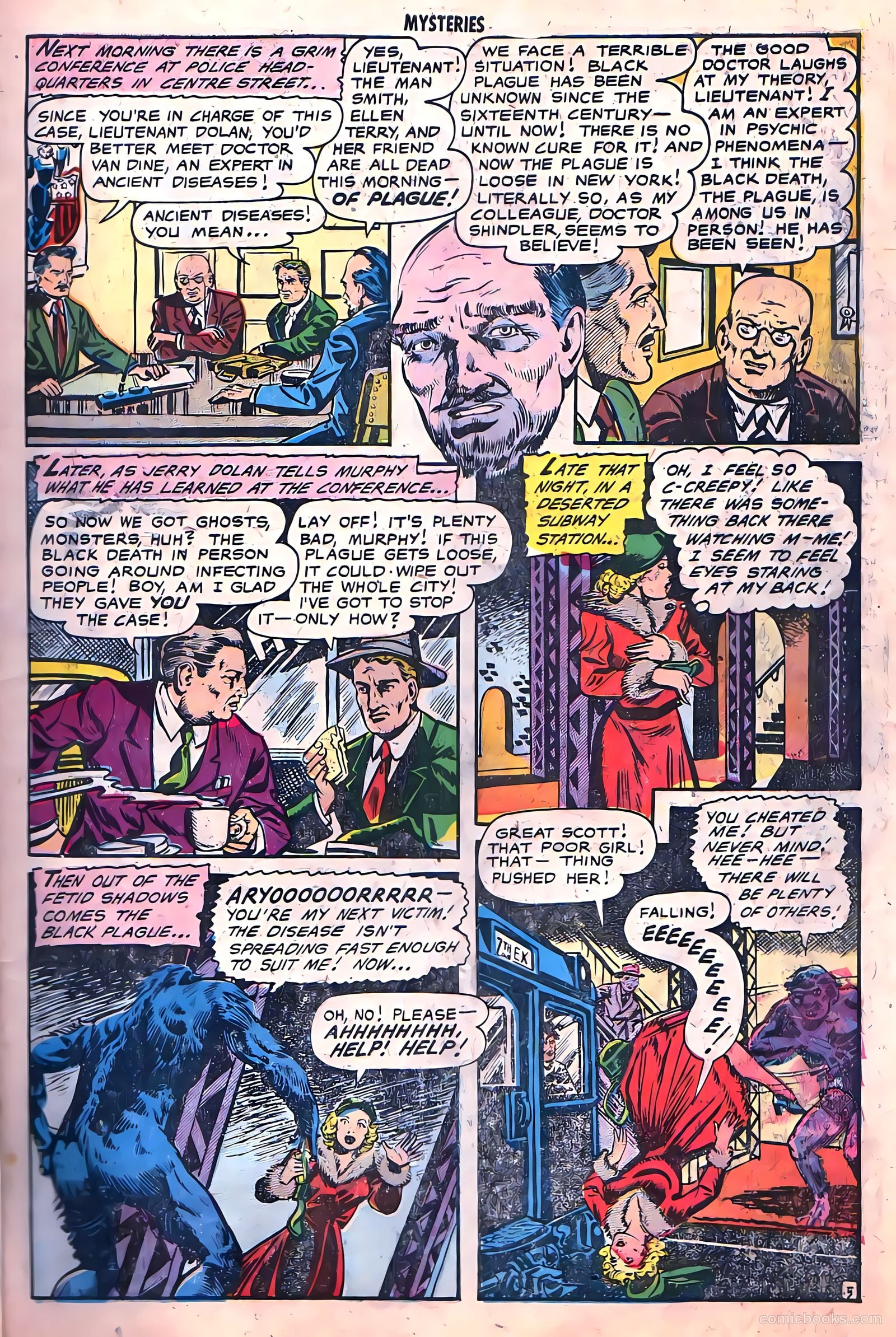 Strange Mysteries #3 (1953) — page 7 of 36