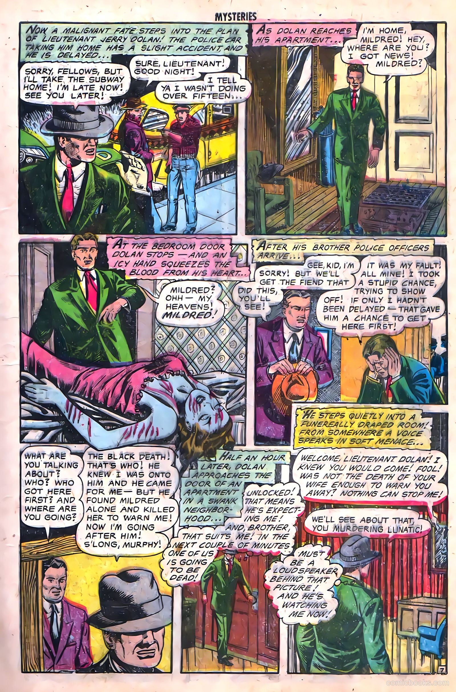 Strange Mysteries #3 (1953) — page 9 of 36