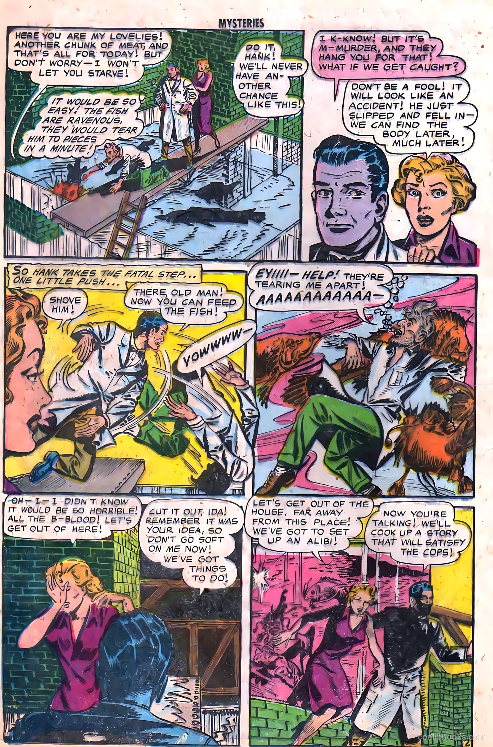Strange Mysteries #3 (1953) — page 12 of 36