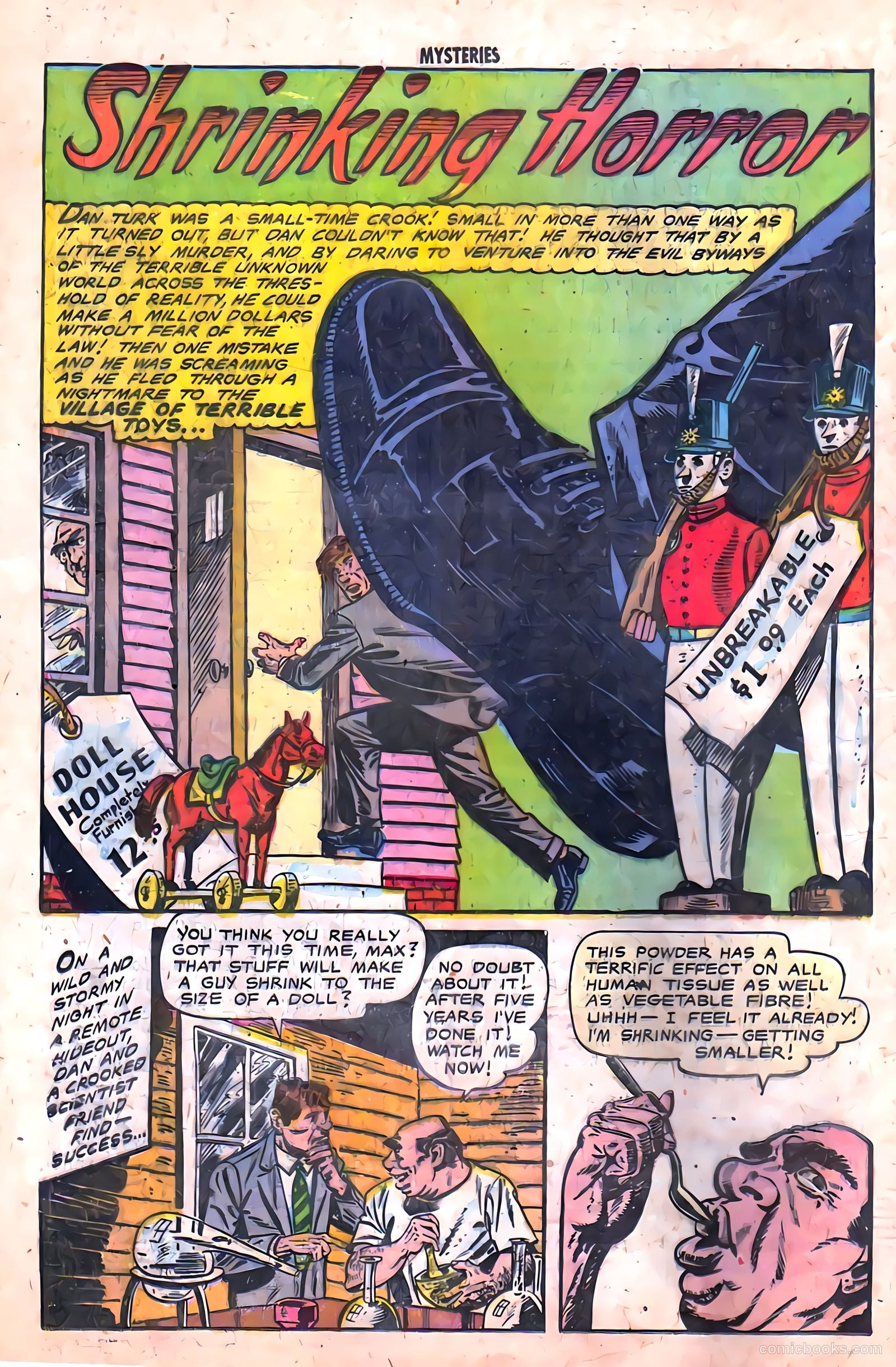 Strange Mysteries #3 (1953) — page 20 of 36