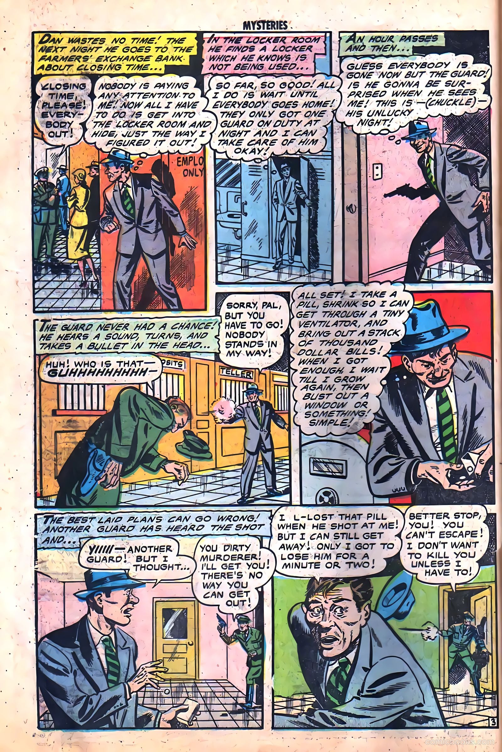 Strange Mysteries #3 (1953) — page 22 of 36