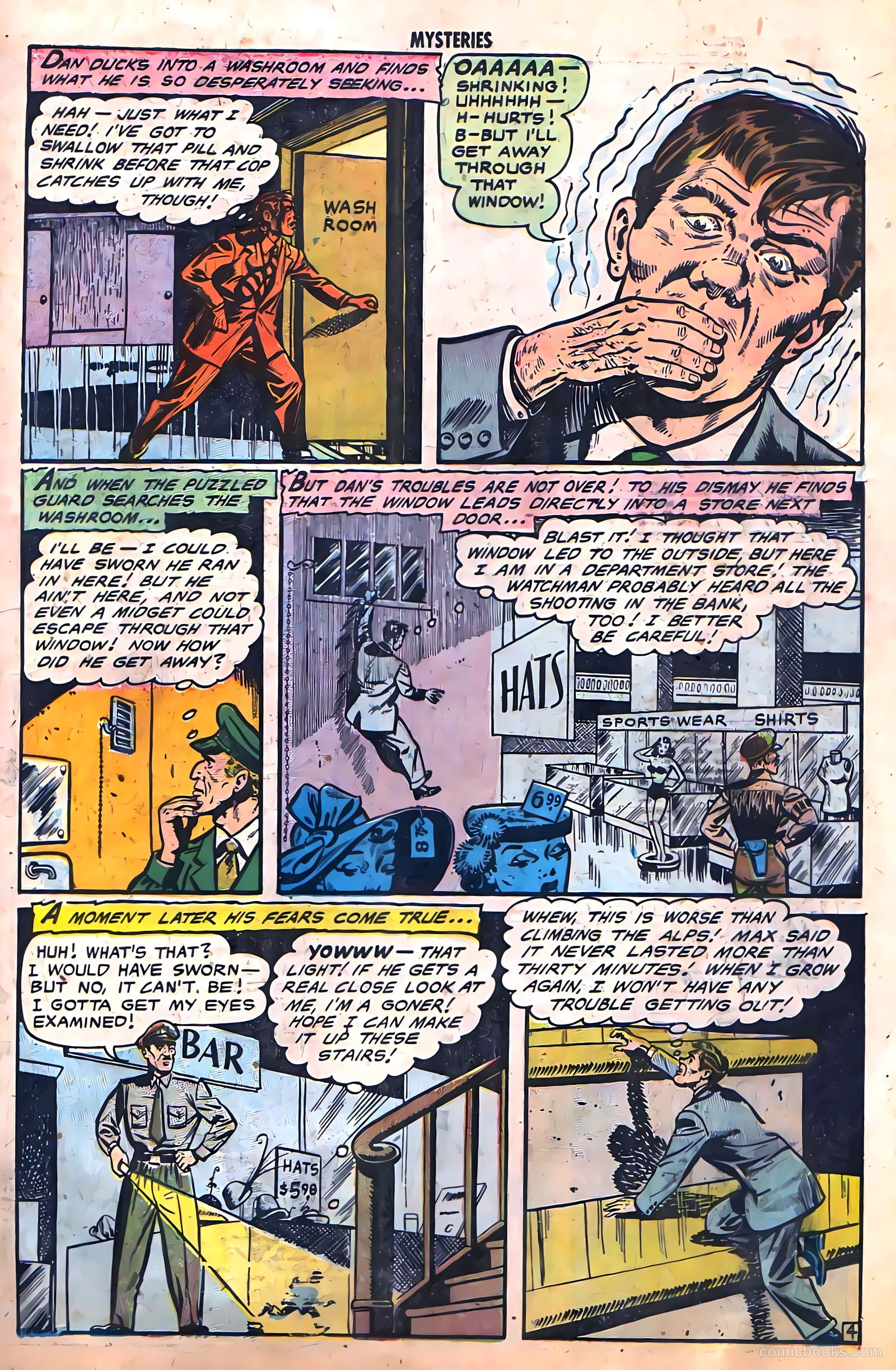 Strange Mysteries #3 (1953) — page 23 of 36