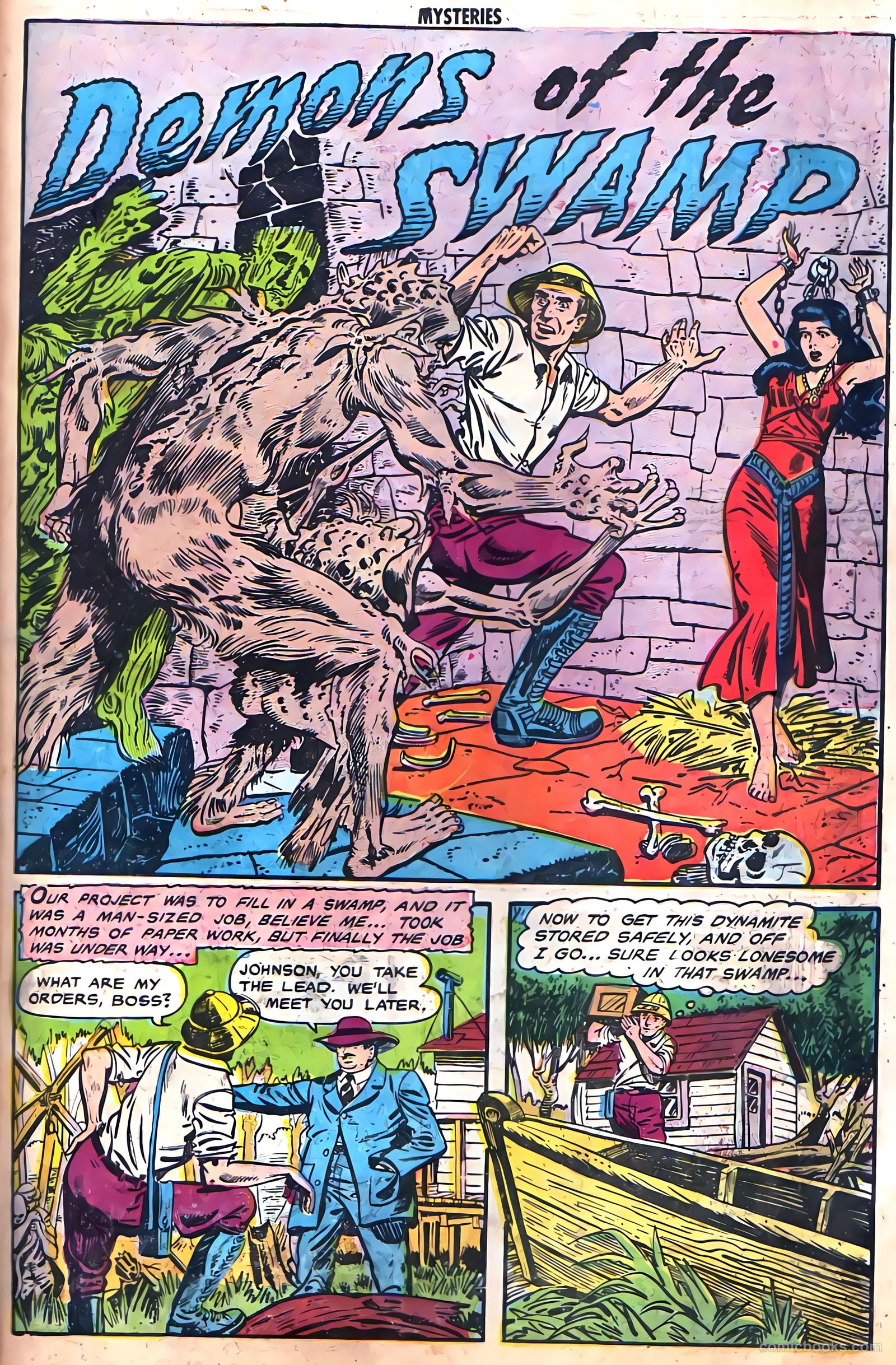 Strange Mysteries #3 (1953) — page 27 of 36