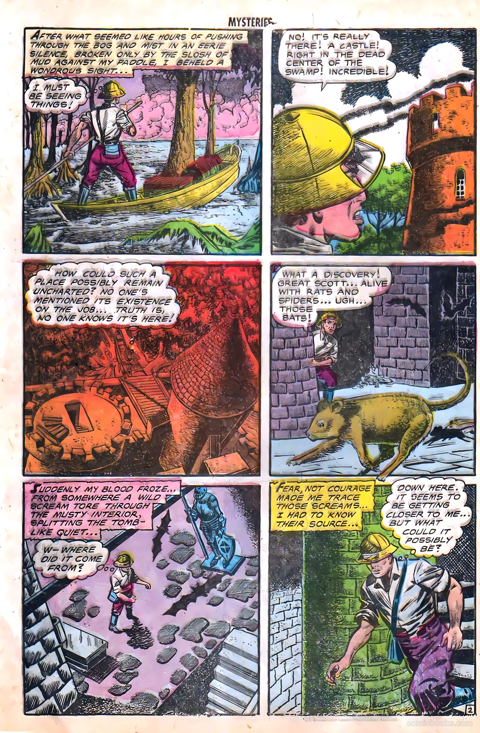 Strange Mysteries #3 (1953) — page 28 of 36