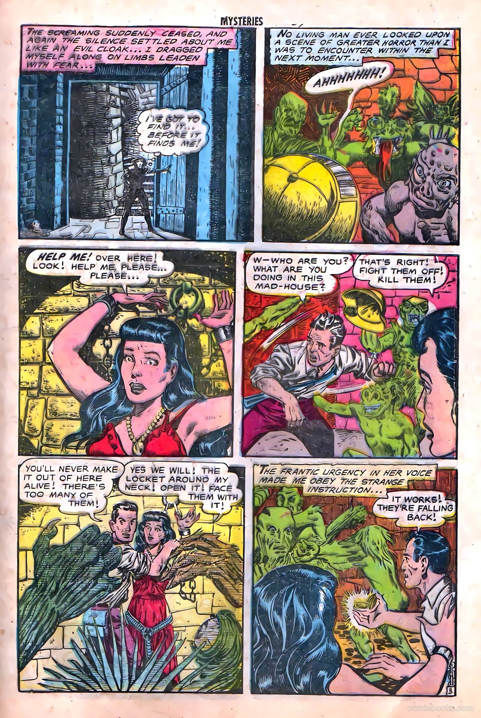 Strange Mysteries #3 (1953) — page 29 of 36