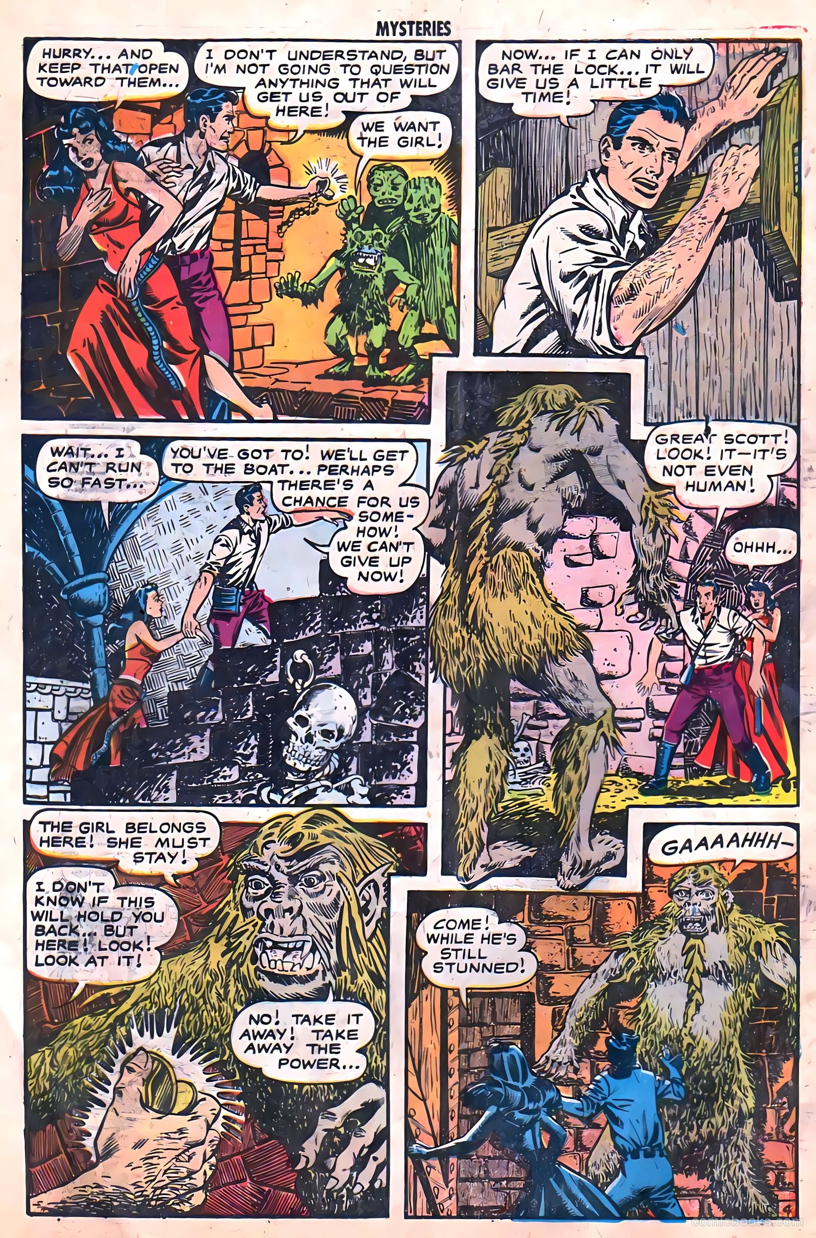 Strange Mysteries #3 (1953) — page 30 of 36