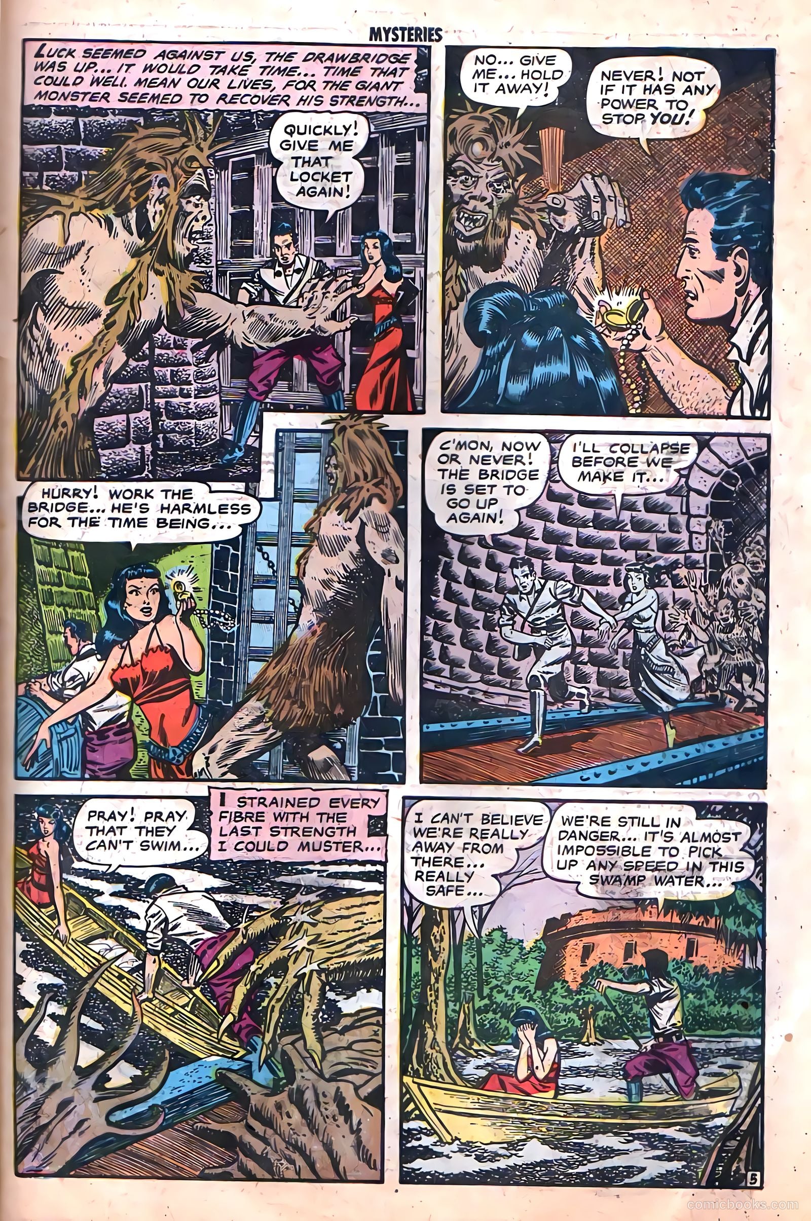 Strange Mysteries #3 (1953) — page 31 of 36