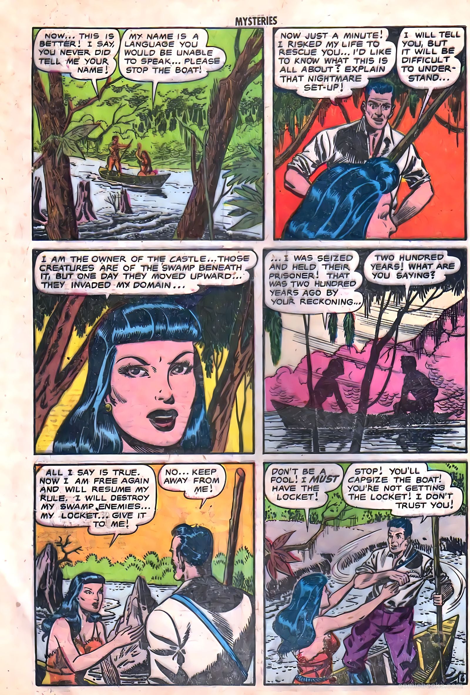 Strange Mysteries #3 (1953) — page 32 of 36