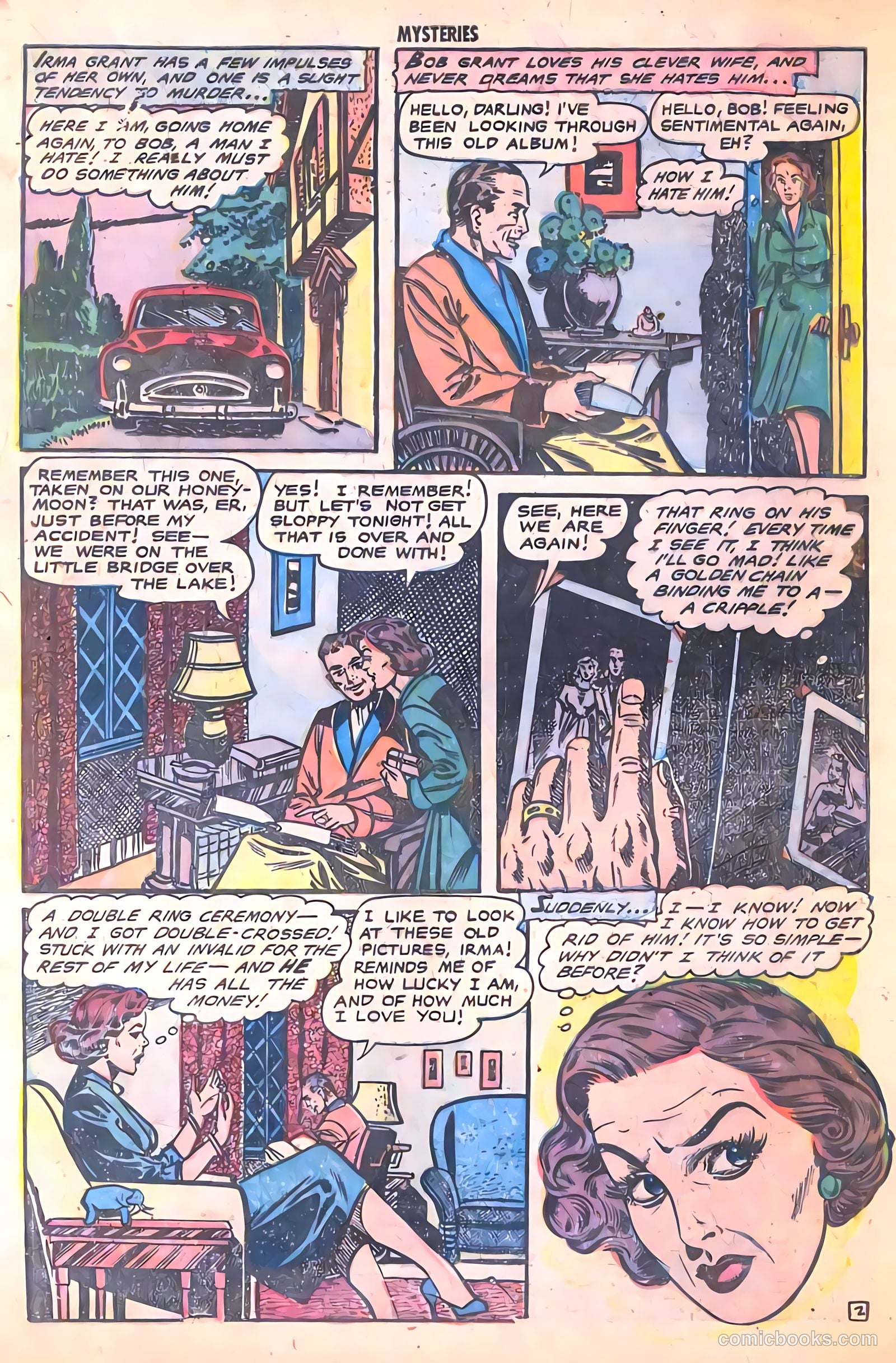 Strange Mysteries #4 (1953) — page 4 of 37