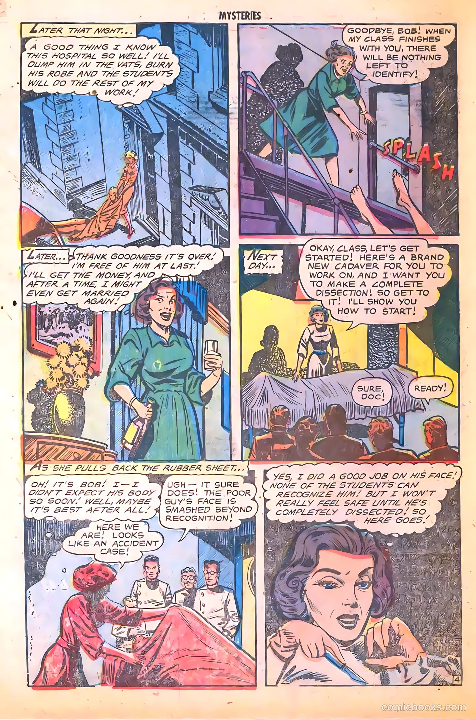 Strange Mysteries #4 (1953) — page 6 of 37