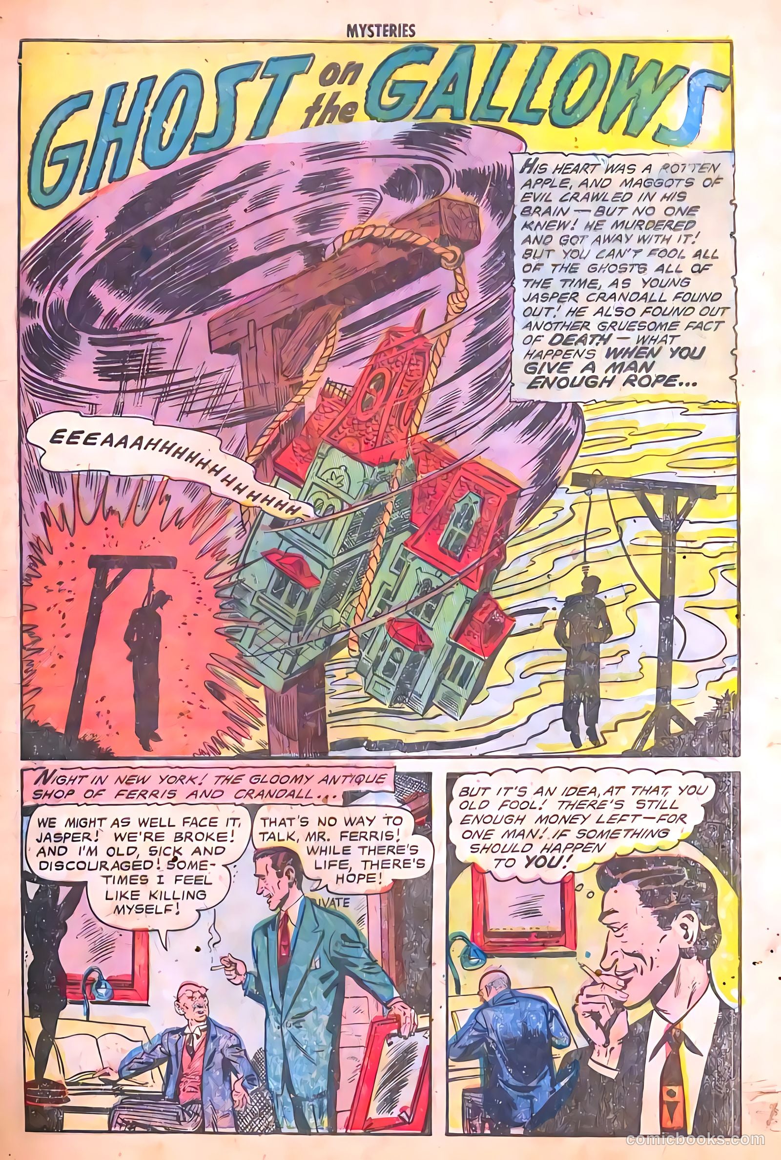 Strange Mysteries #4 (1953) — page 9 of 37