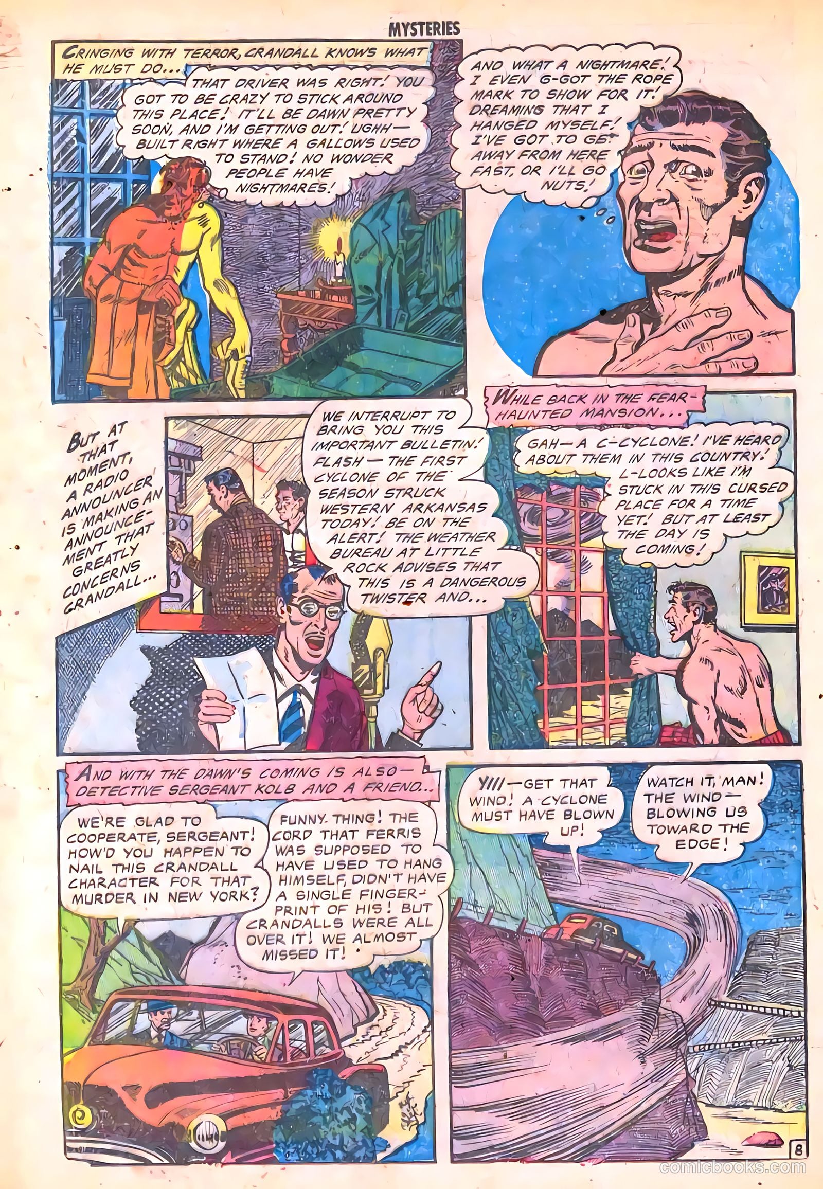 Strange Mysteries #4 (1953) — page 16 of 37