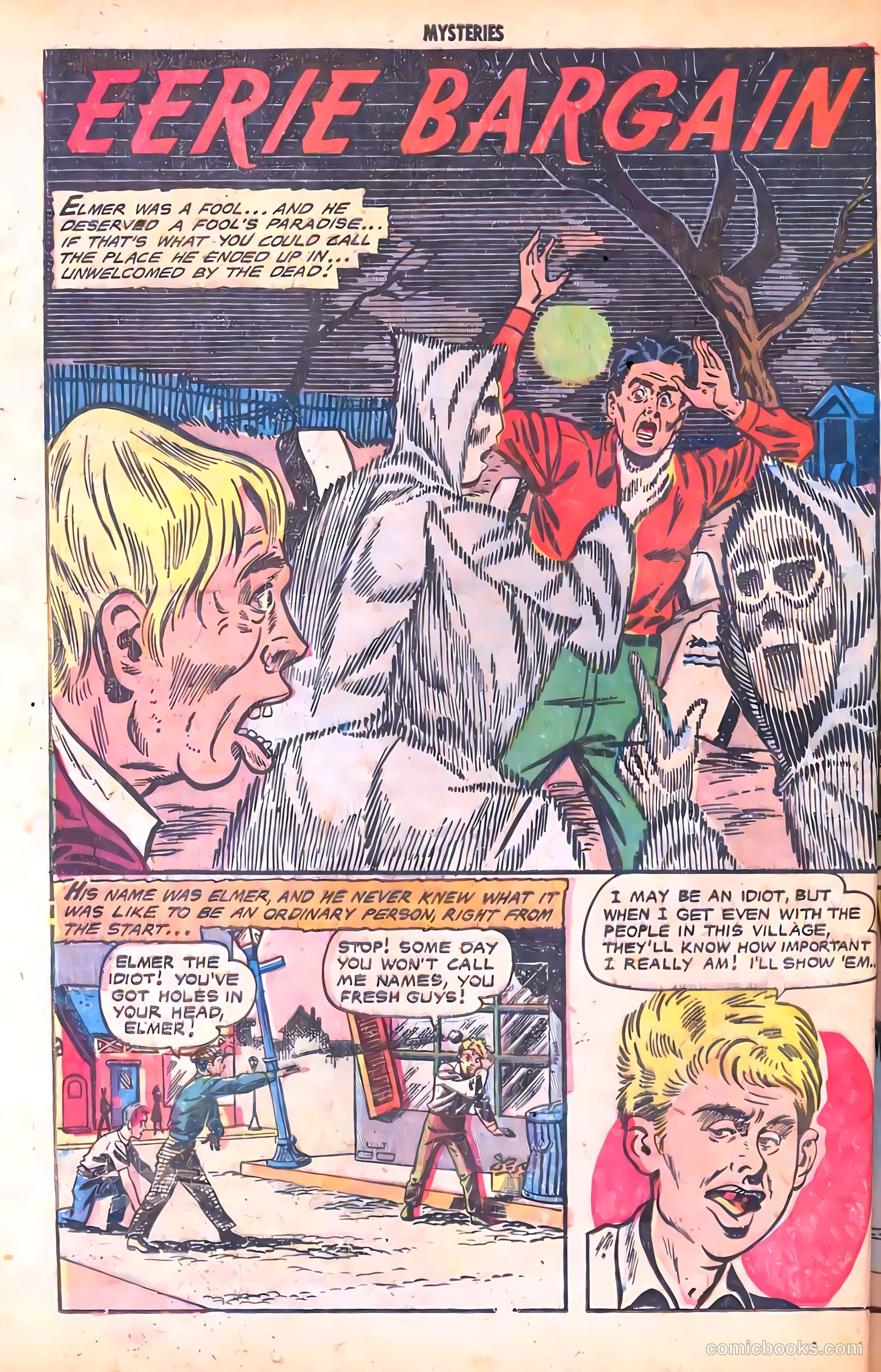 Strange Mysteries #4 (1953) — page 20 of 37