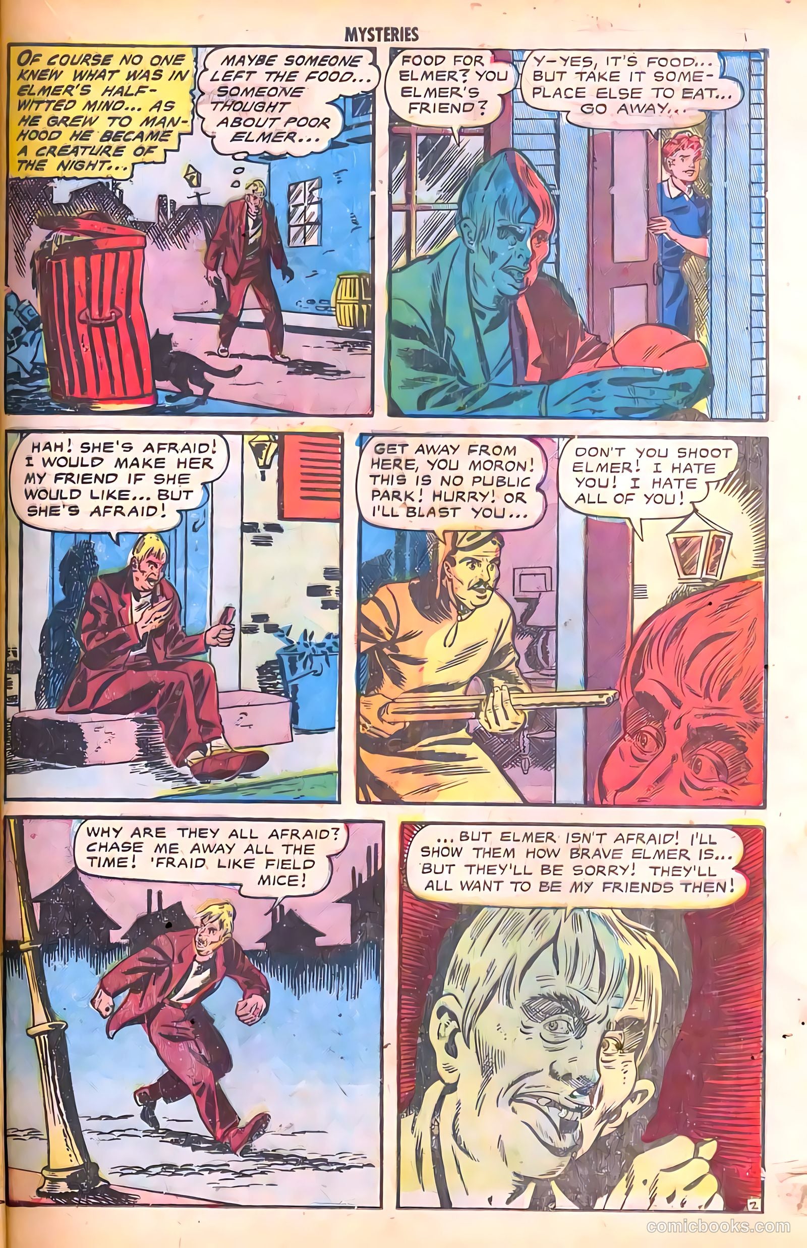 Strange Mysteries #4 (1953) — page 21 of 37