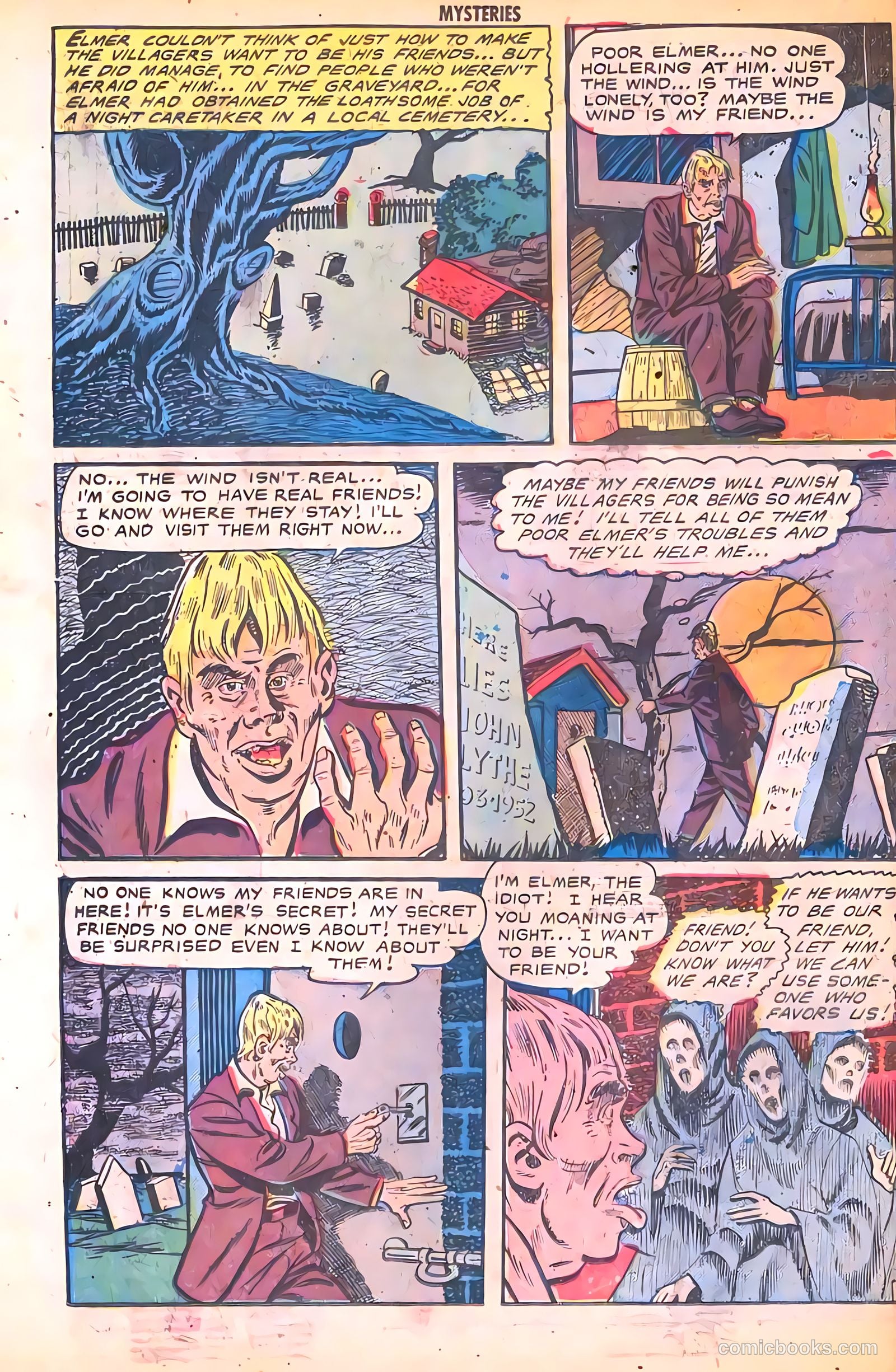 Strange Mysteries #4 (1953) — page 22 of 37