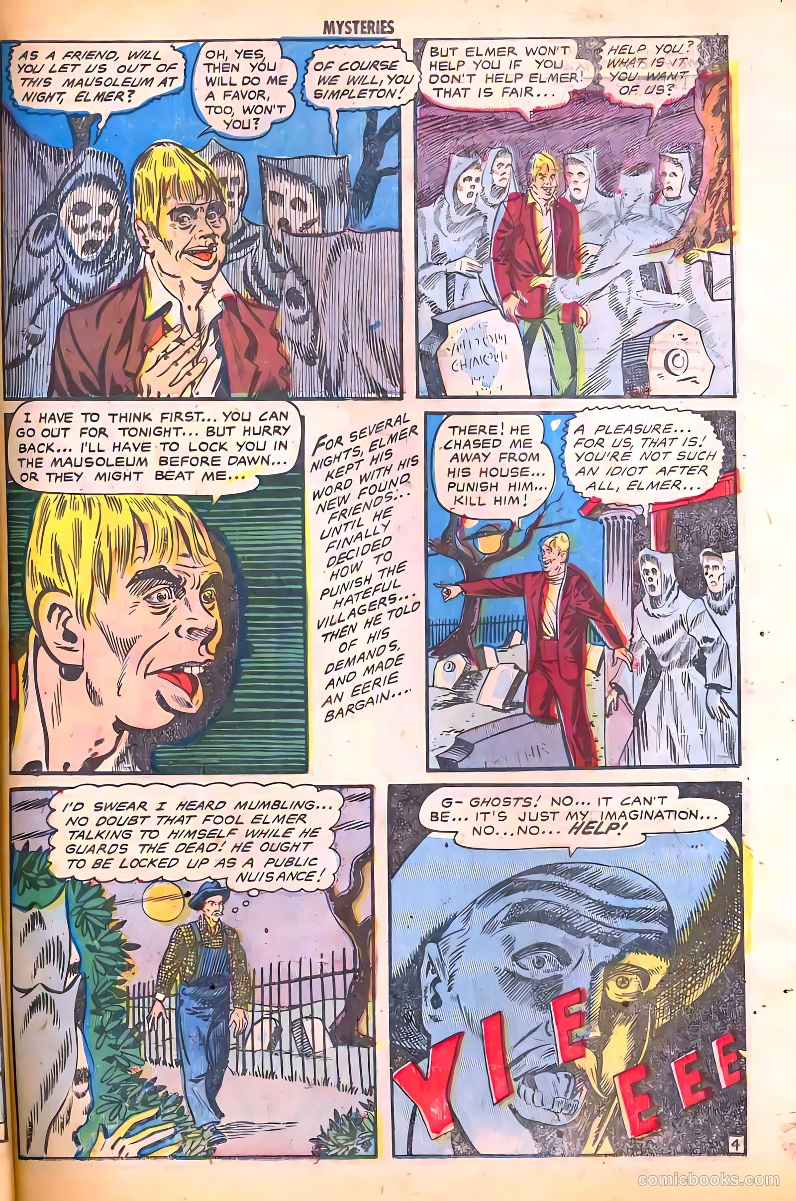 Strange Mysteries #4 (1953) — page 23 of 37