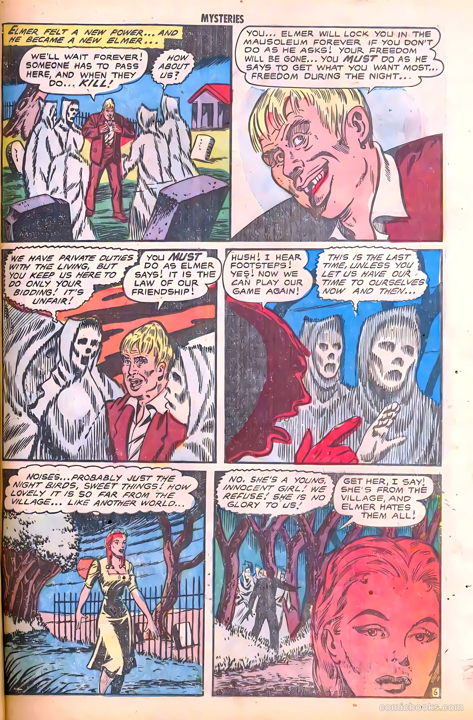 Strange Mysteries #4 (1953) — page 25 of 37