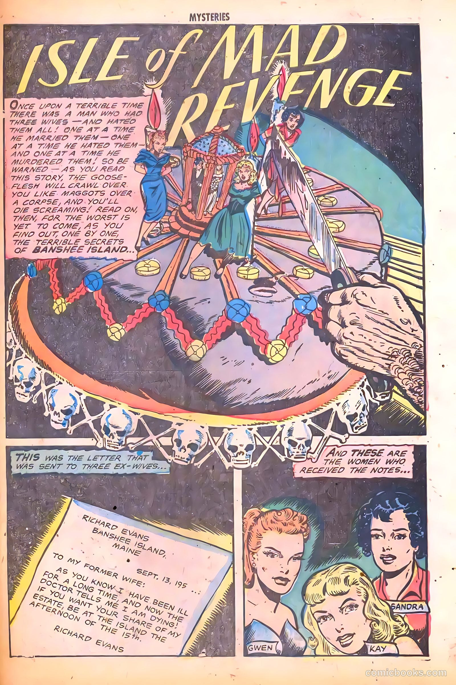 Strange Mysteries #4 (1953) — page 27 of 37