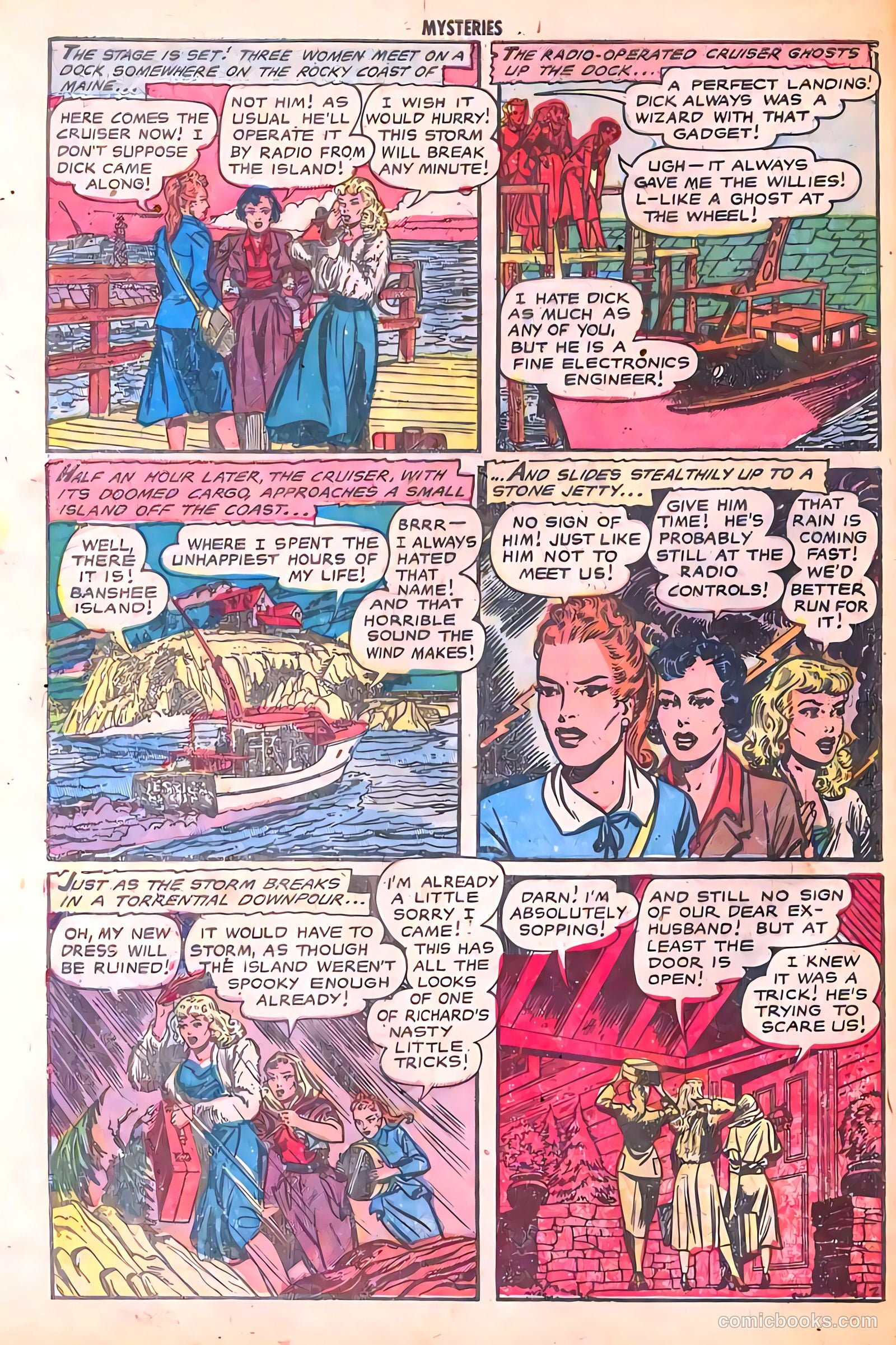 Strange Mysteries #4 (1953) — page 28 of 37