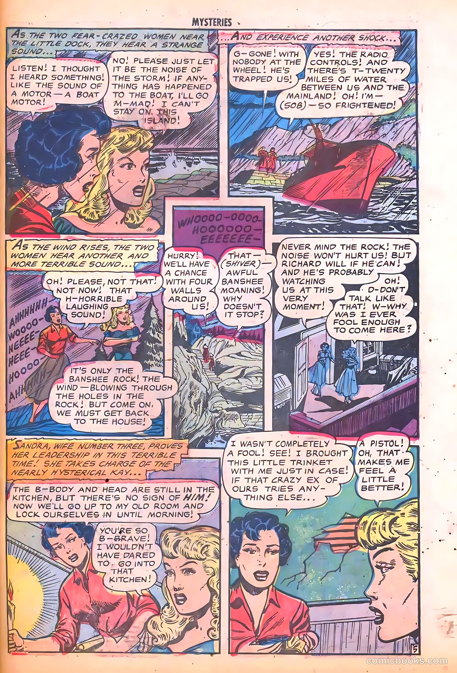 Strange Mysteries #4 (1953) — page 31 of 37