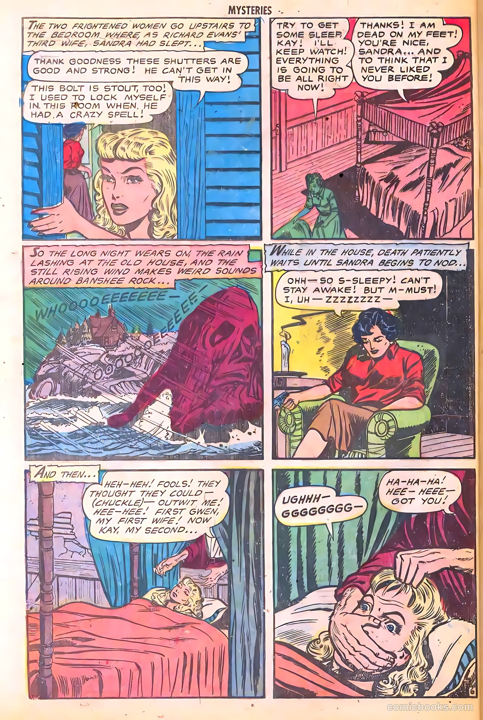 Strange Mysteries #4 (1953) — page 32 of 37