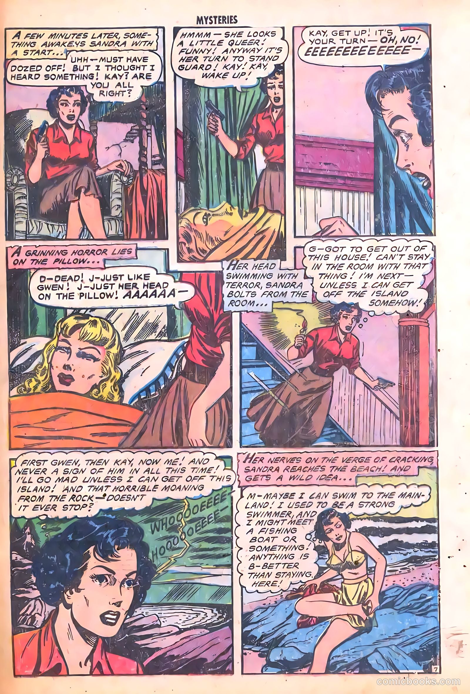 Strange Mysteries #4 (1953) — page 33 of 37