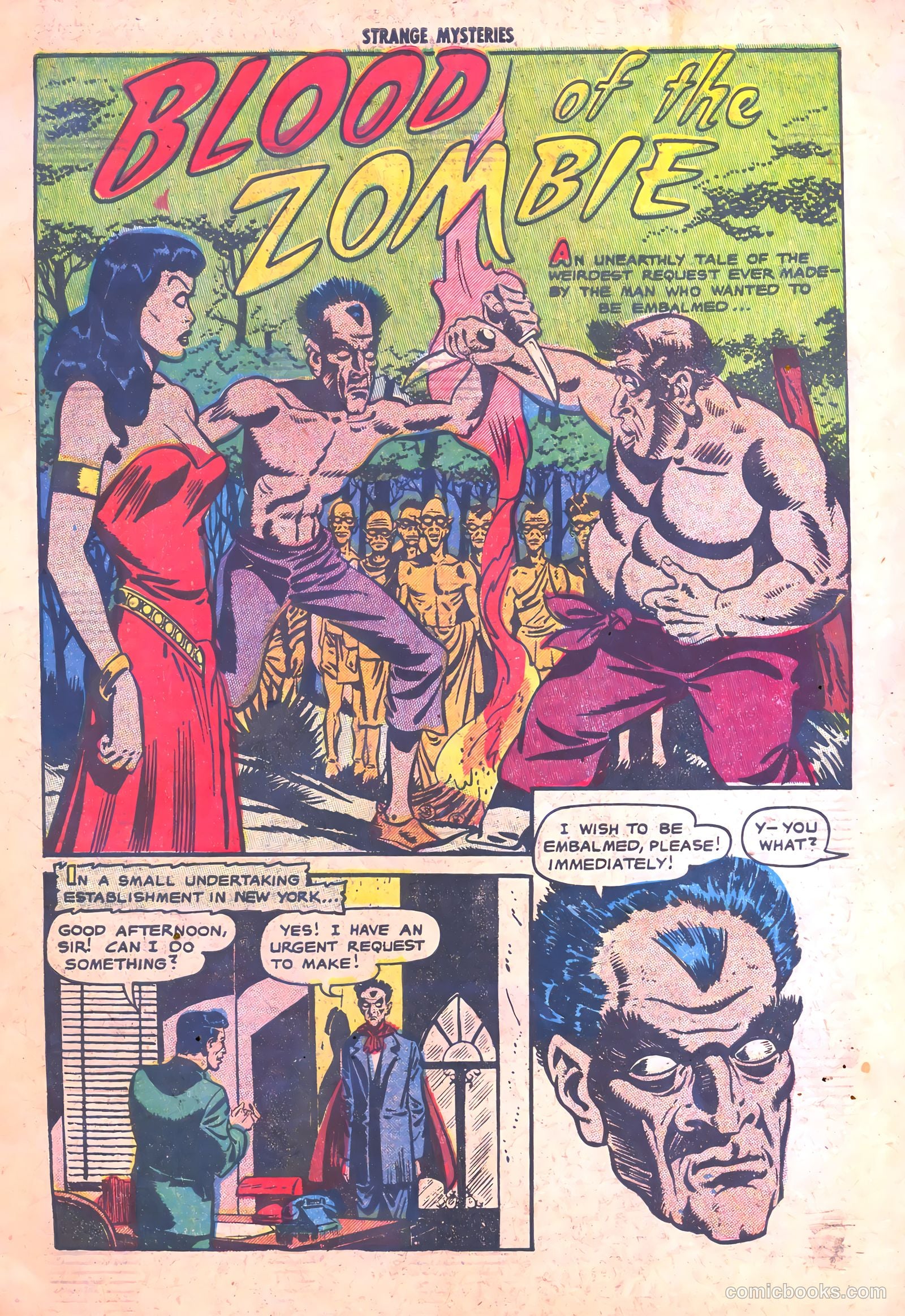 Strange Mysteries #5 (1954) — page 3 of 36