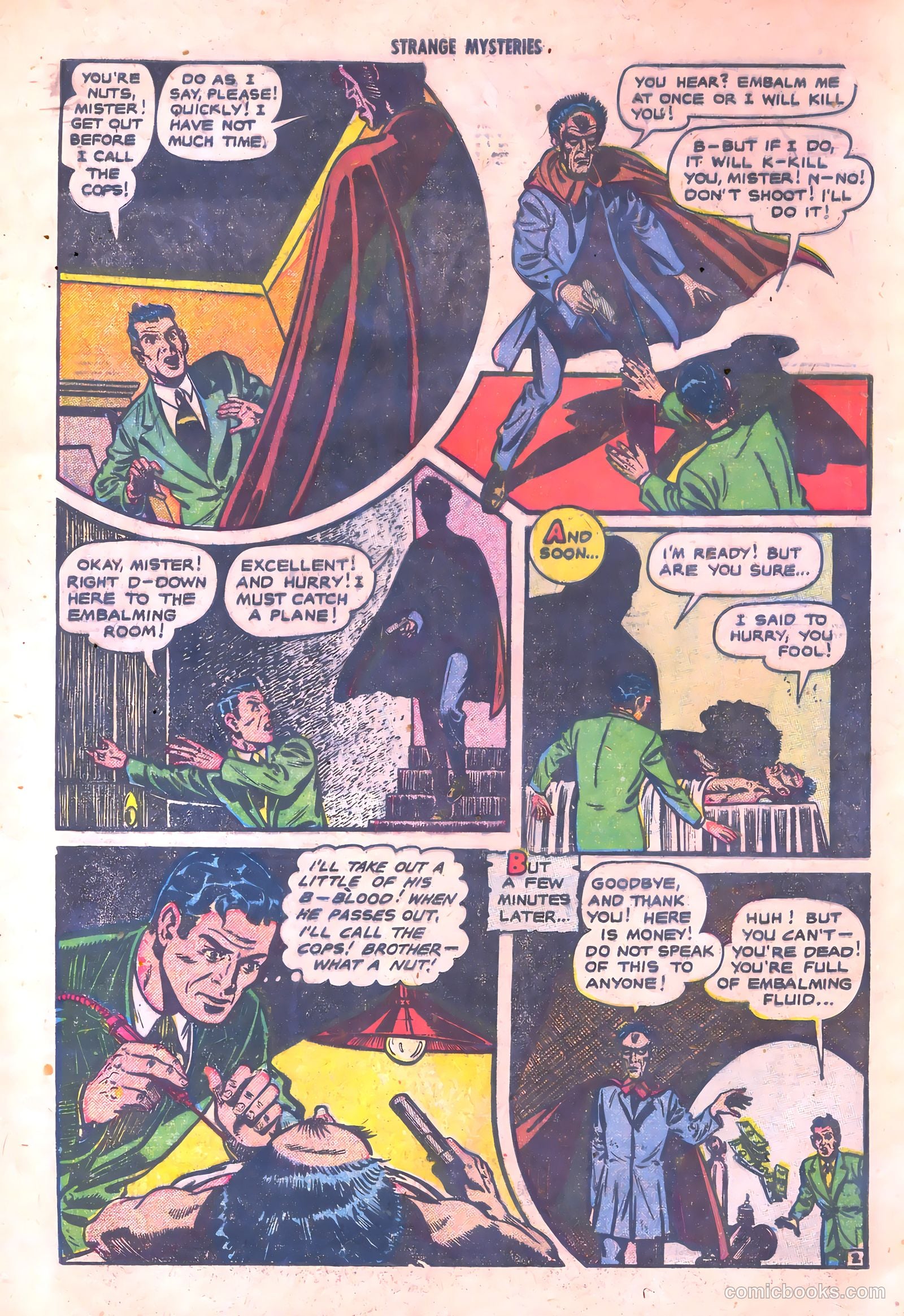Strange Mysteries #5 (1954) — page 4 of 36