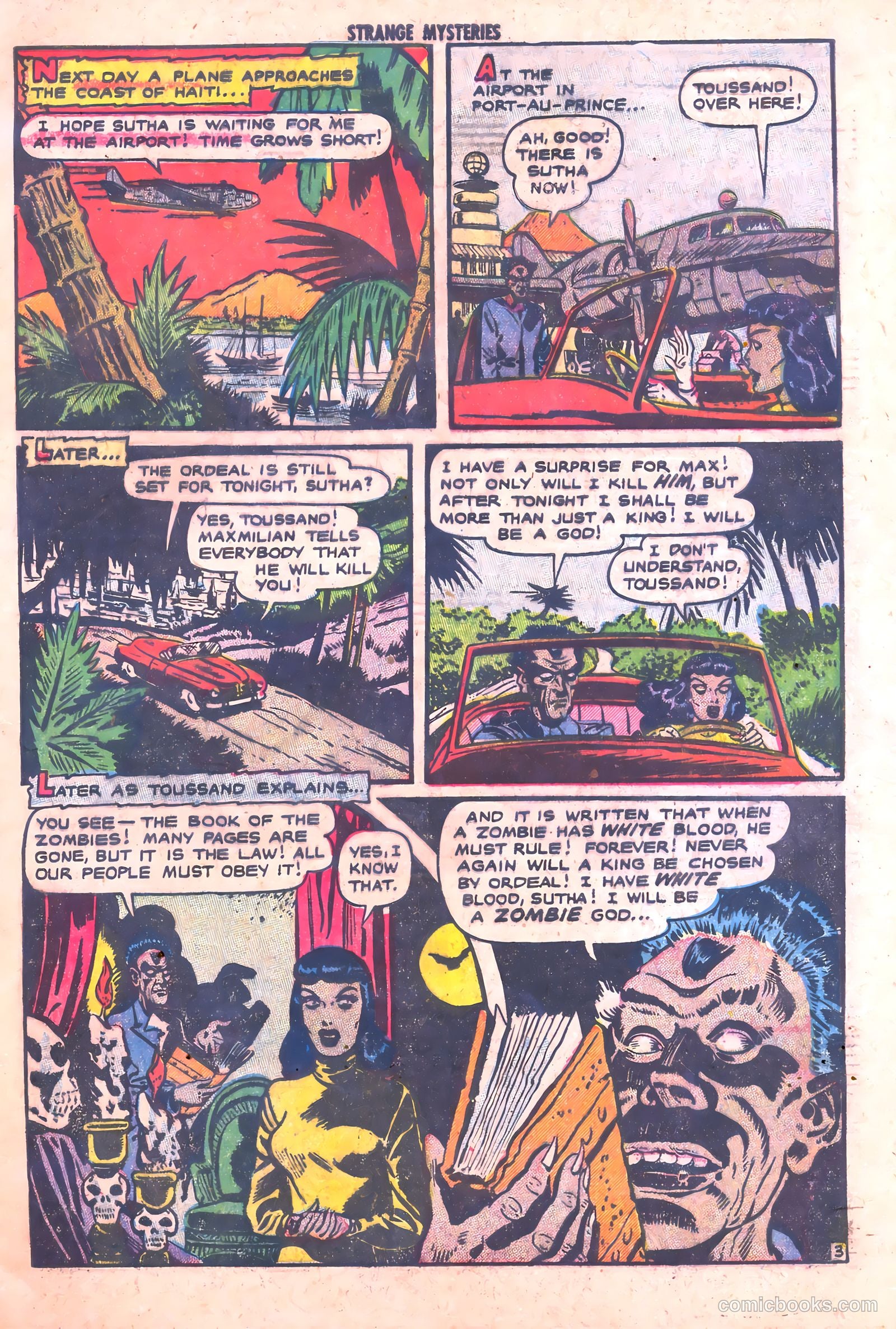 Strange Mysteries #5 (1954) — page 5 of 36