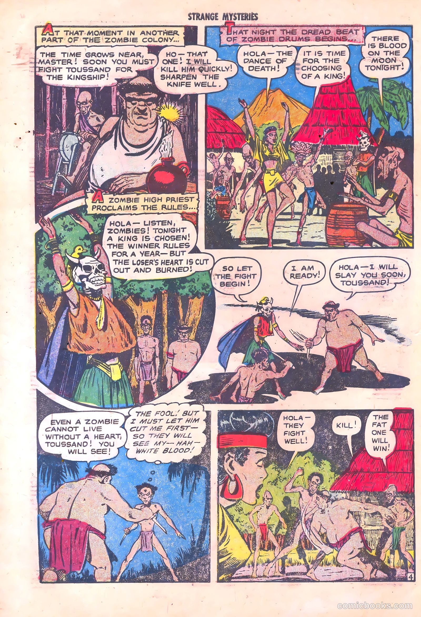 Strange Mysteries #5 (1954) — page 6 of 36