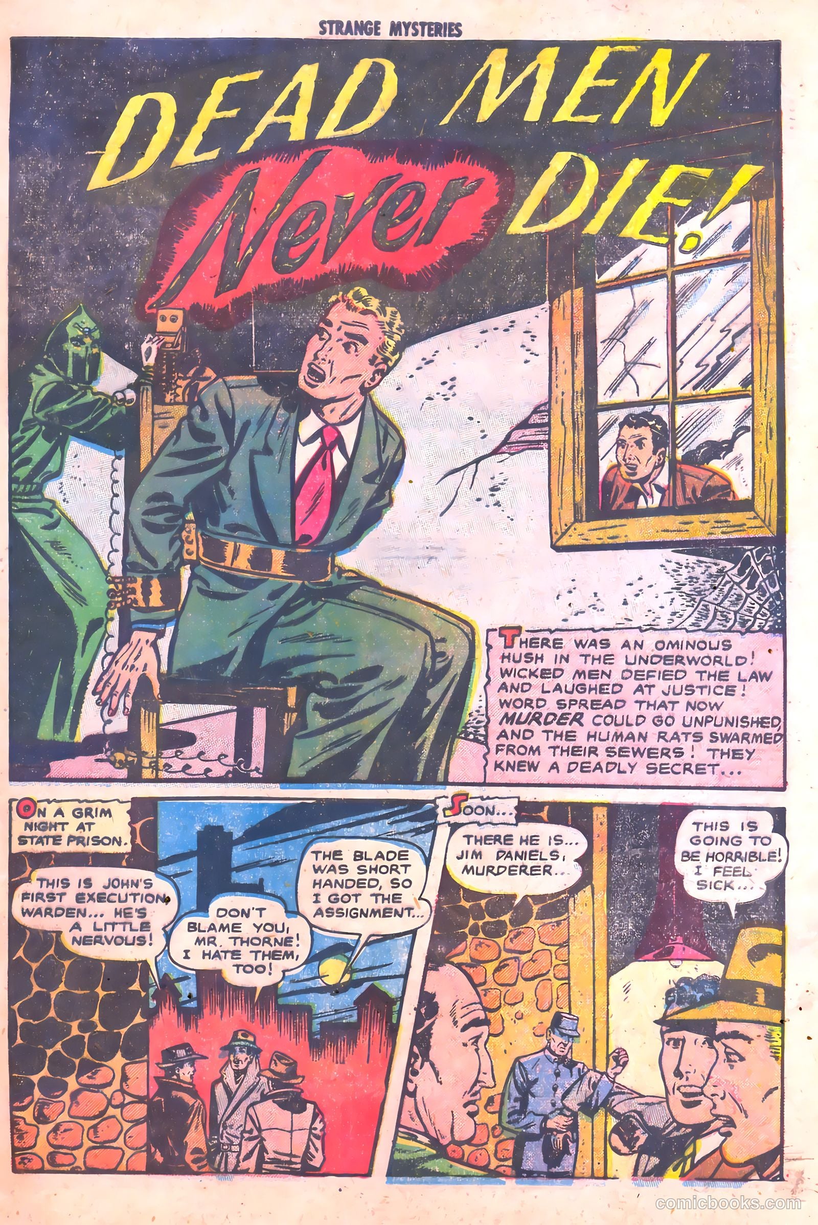 Strange Mysteries #5 (1954) — page 9 of 36