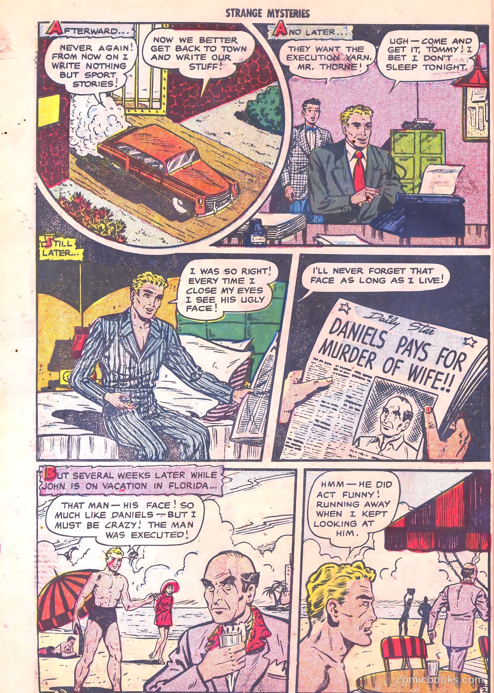 Strange Mysteries #5 (1954) — page 10 of 36
