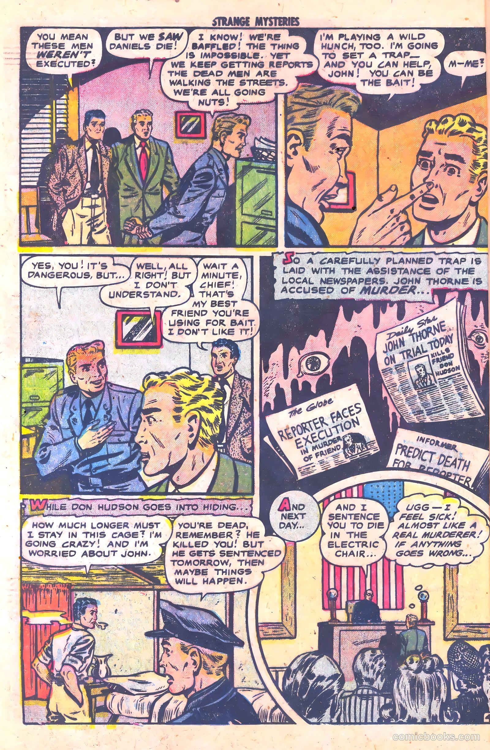 Strange Mysteries #5 (1954) — page 12 of 36