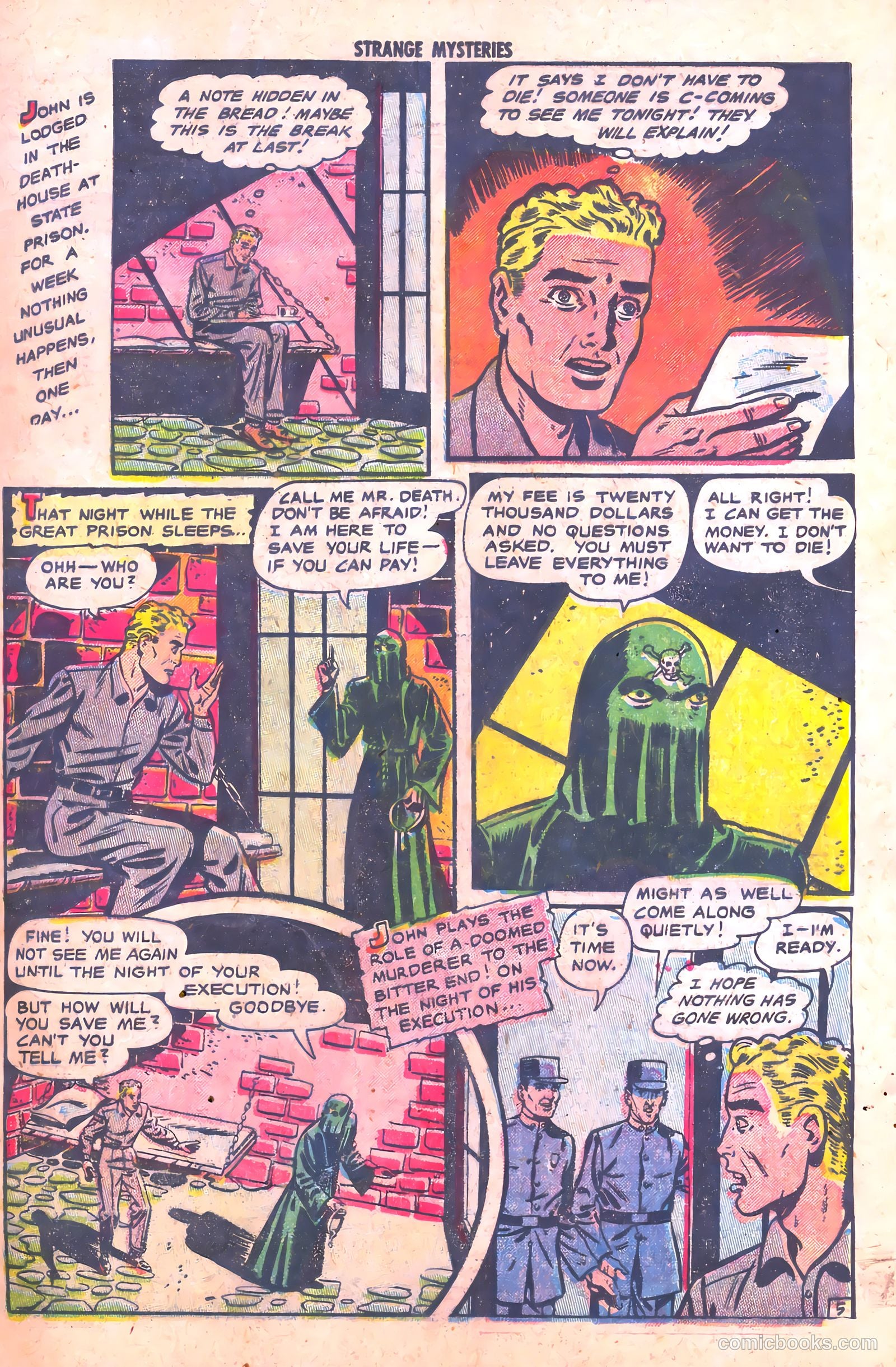 Strange Mysteries #5 (1954) — page 13 of 36
