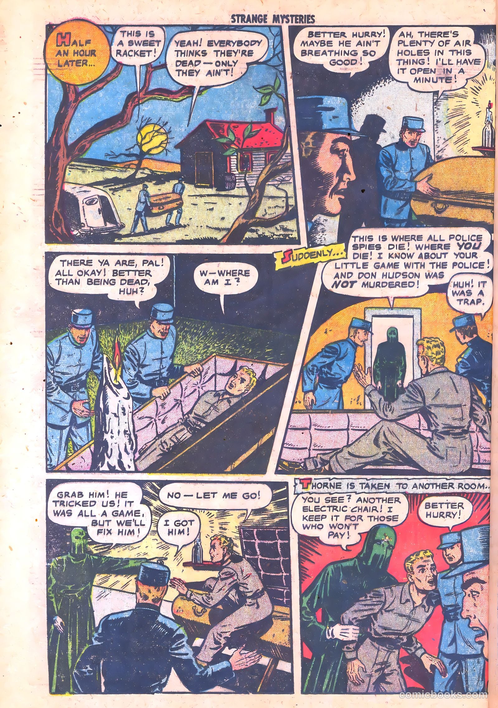 Strange Mysteries #5 (1954) — page 16 of 36