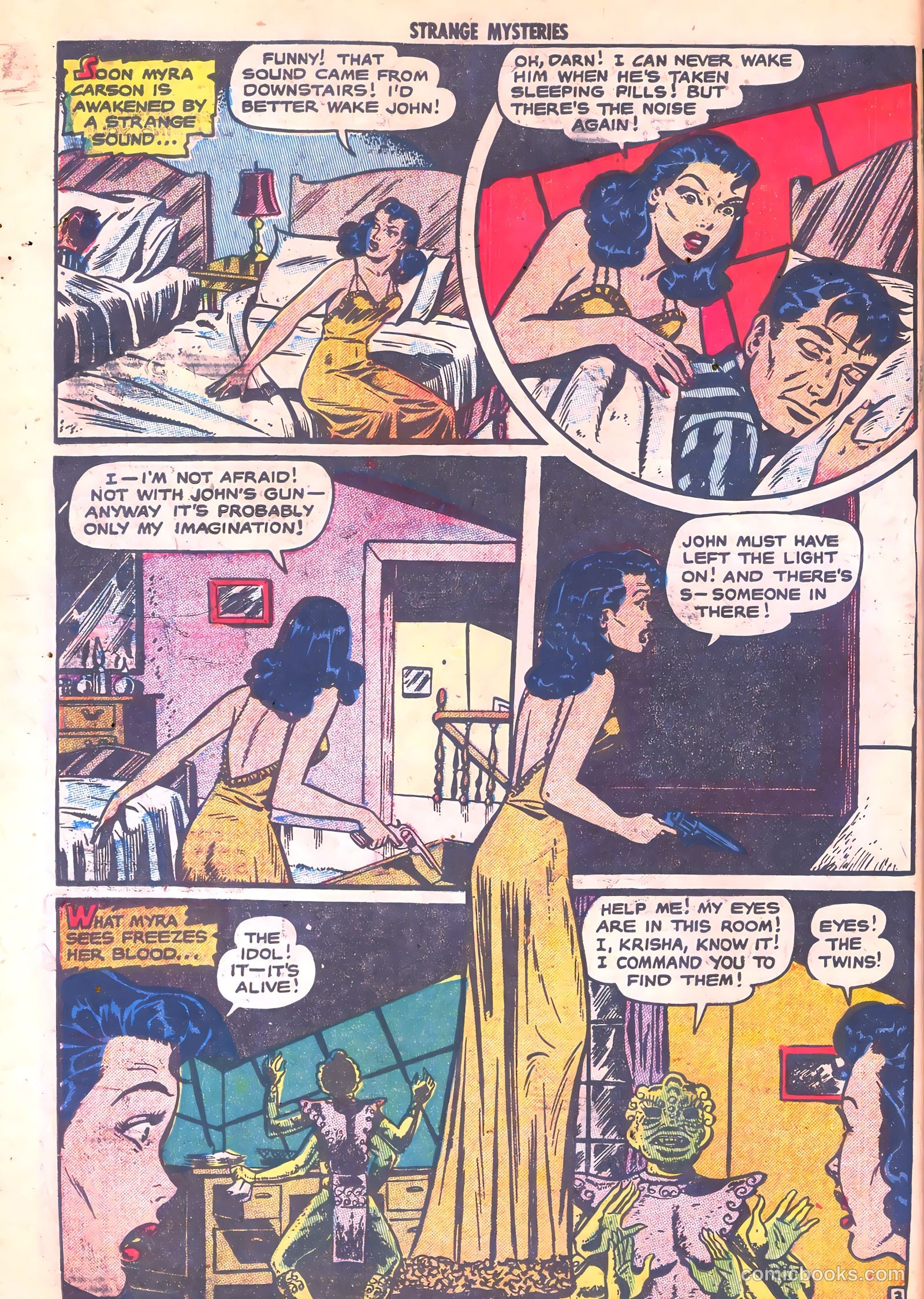 Strange Mysteries #5 (1954) — page 22 of 36