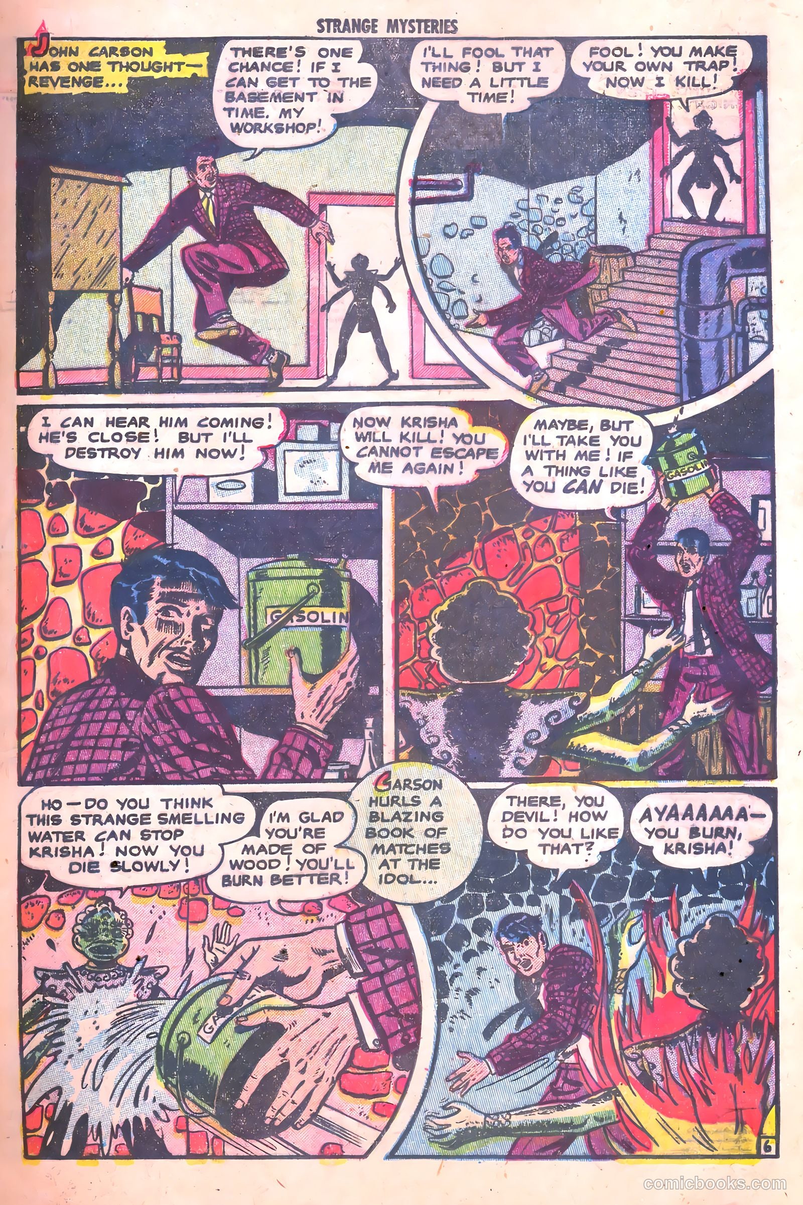Strange Mysteries #5 (1954) — page 25 of 36